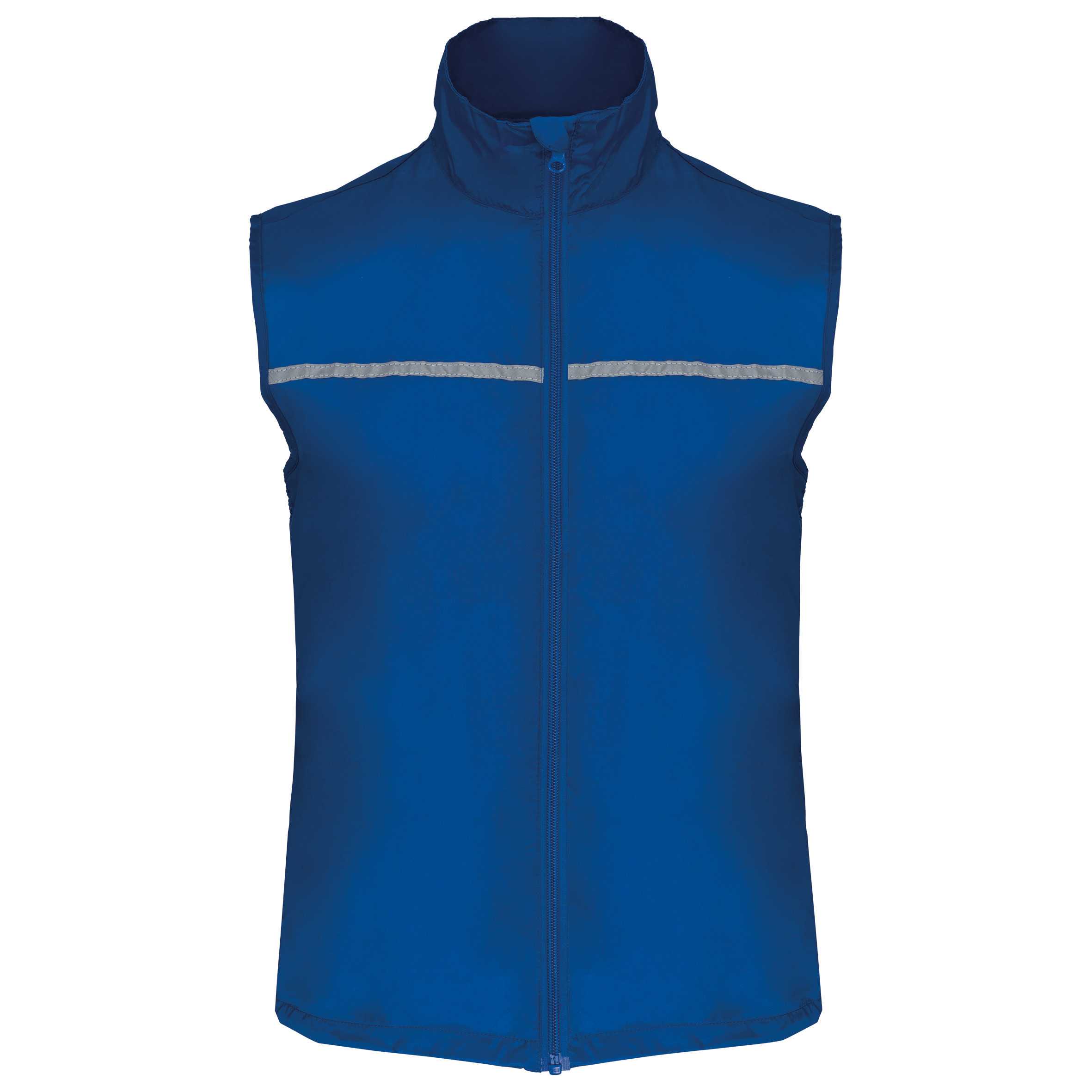 Runner - chaleco deportivo con espalda de rejilla unisex Royal Blue