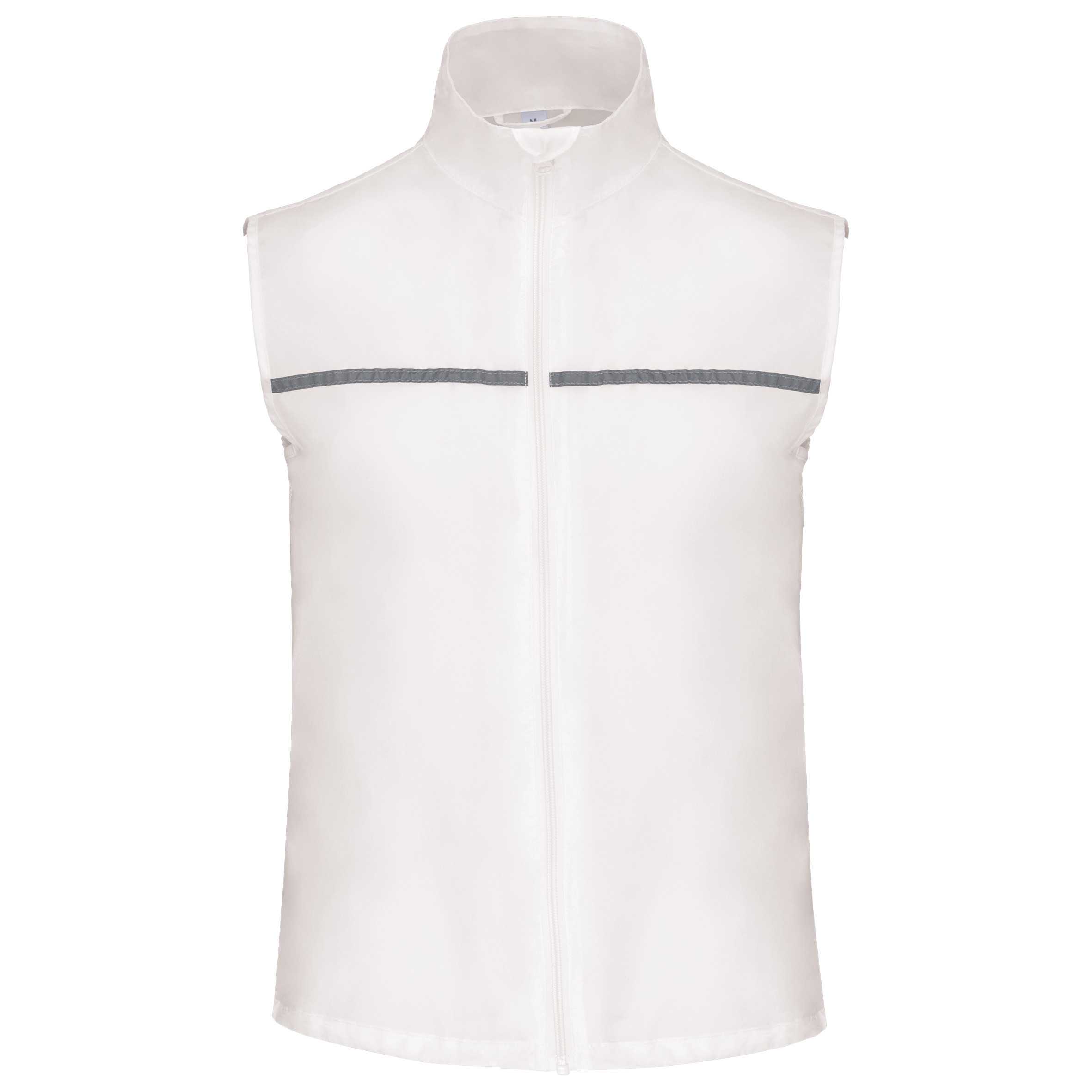 Runner - chaleco deportivo con espalda de rejilla unisex White