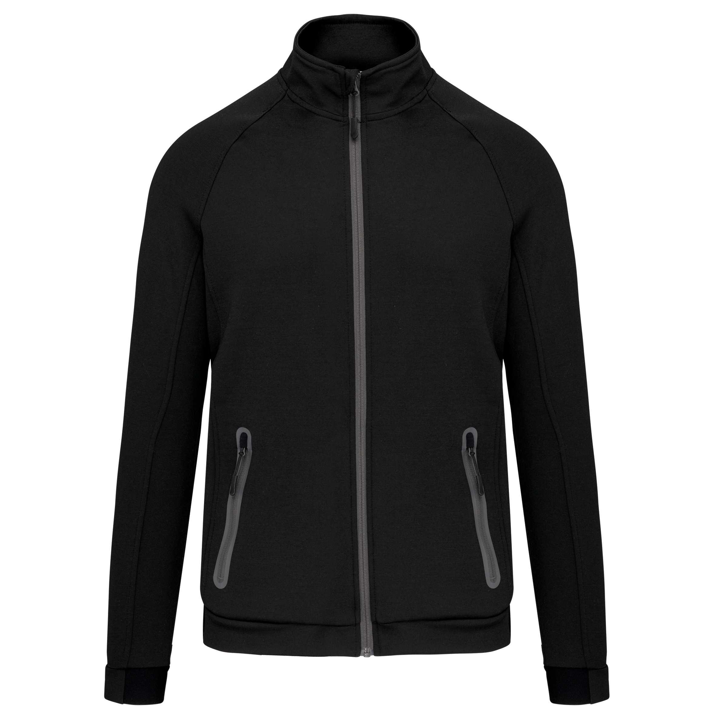 Chaqueta cuello alto hombre Black