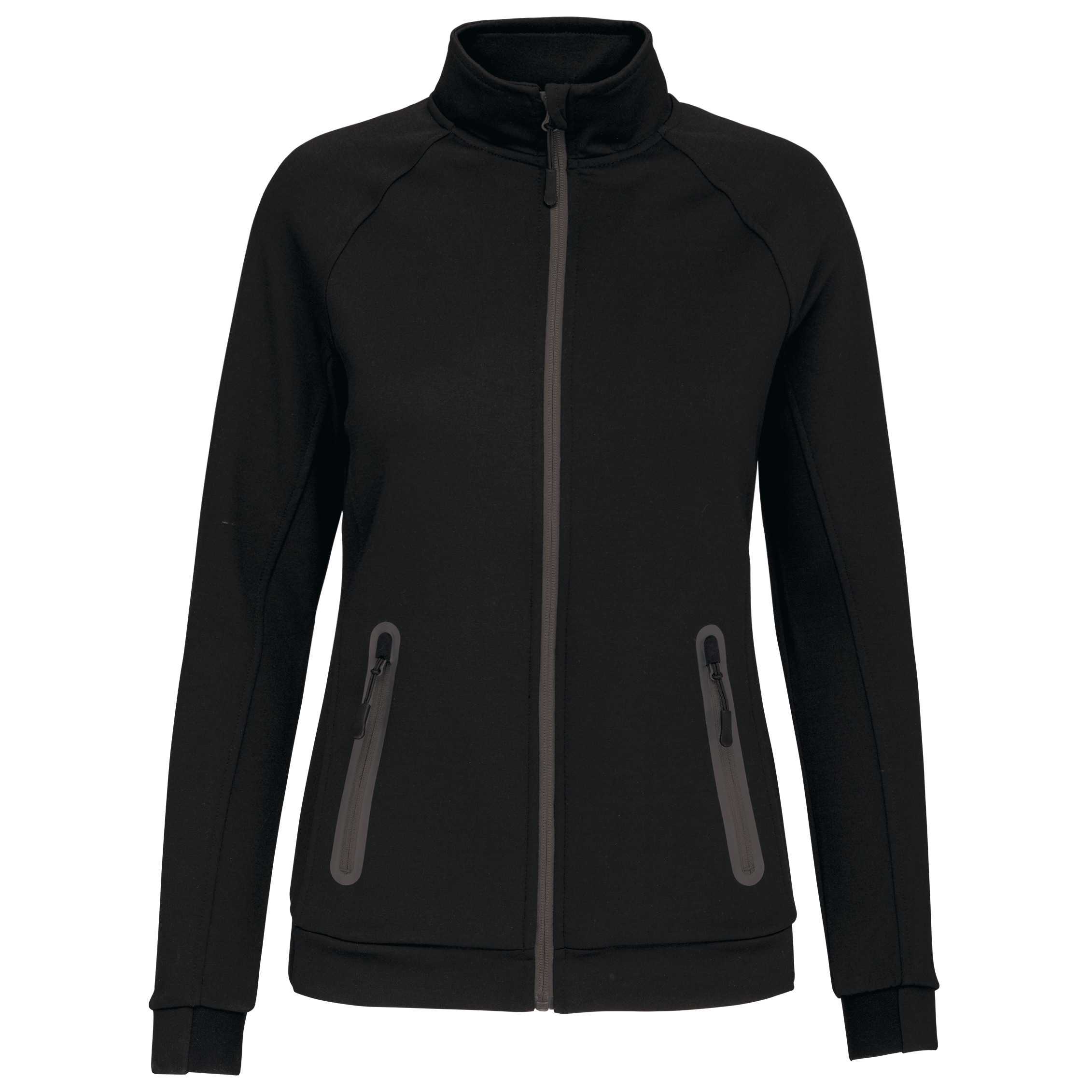 Chaqueta cuello alto mujer Black