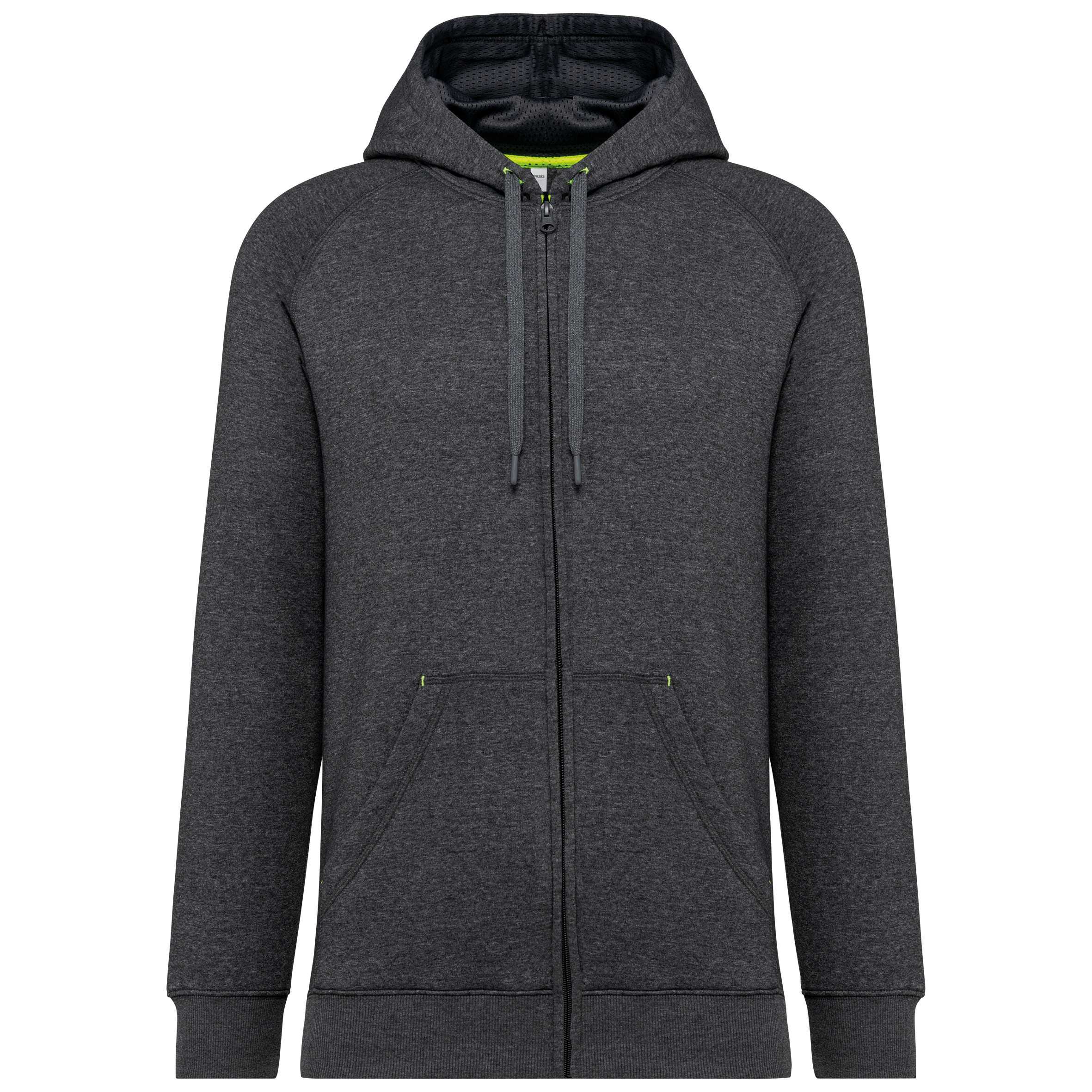 Chaqueta cremallera y capucha - Unisex Dark Grey Heather