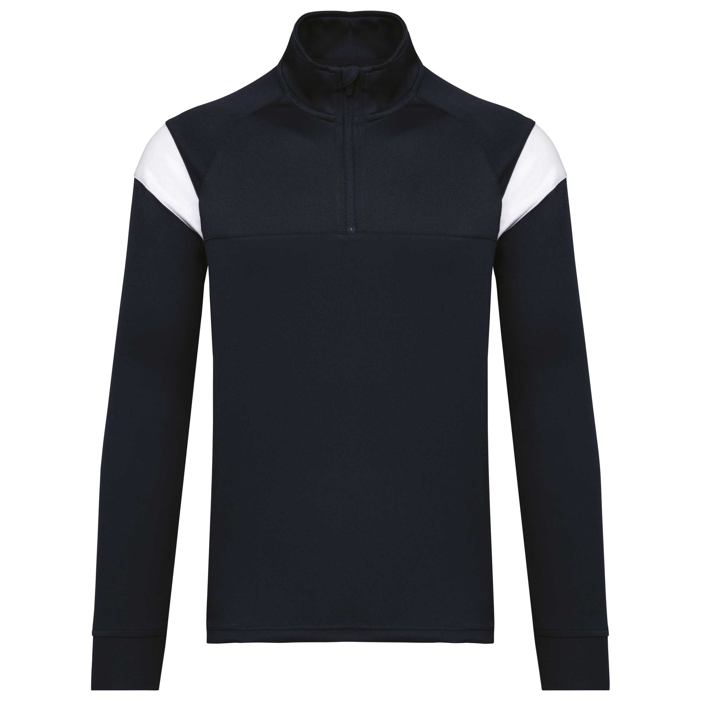 Sudadera de entrenamiento 1/4 de cremallera unisex Navy