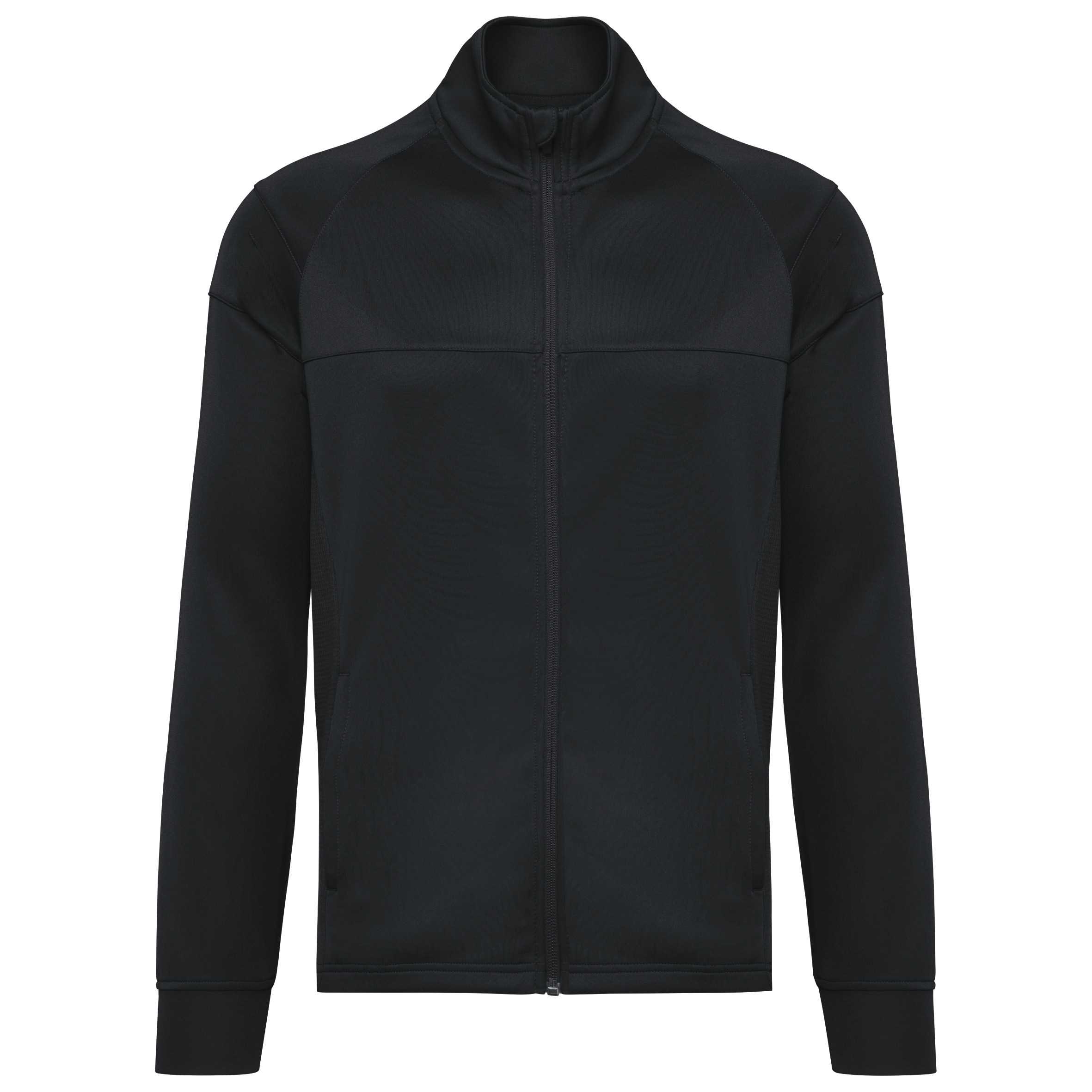 Chaqueta de chándal reciclada Premium unisex Black