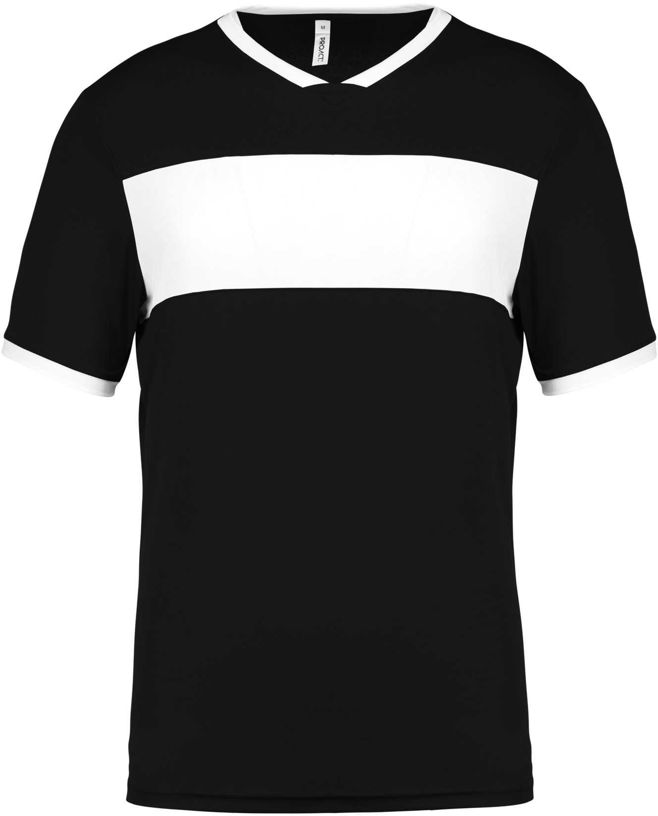 Camiseta equipaciones adultos Black / White