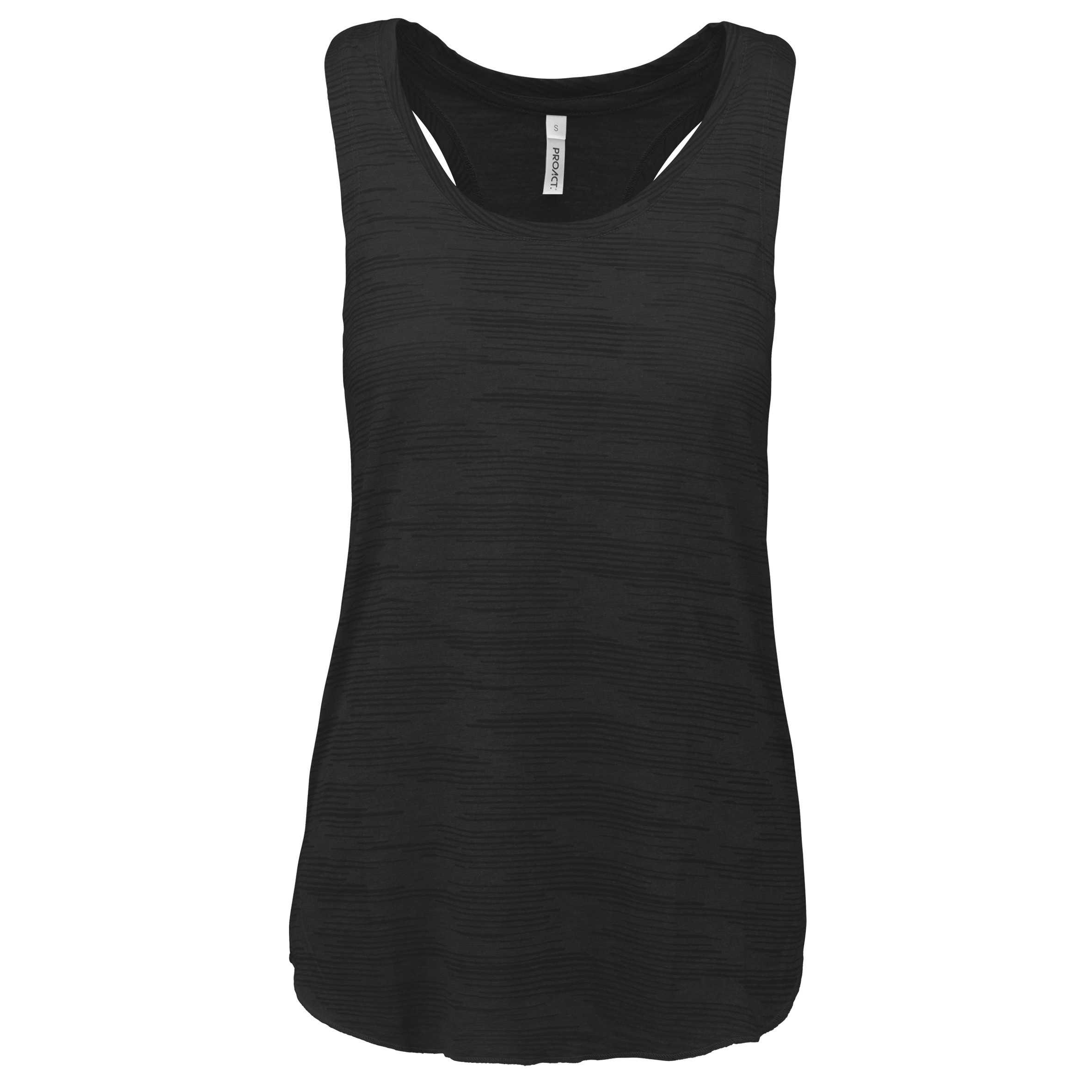 Camiseta tirantes de deporte mujer Black