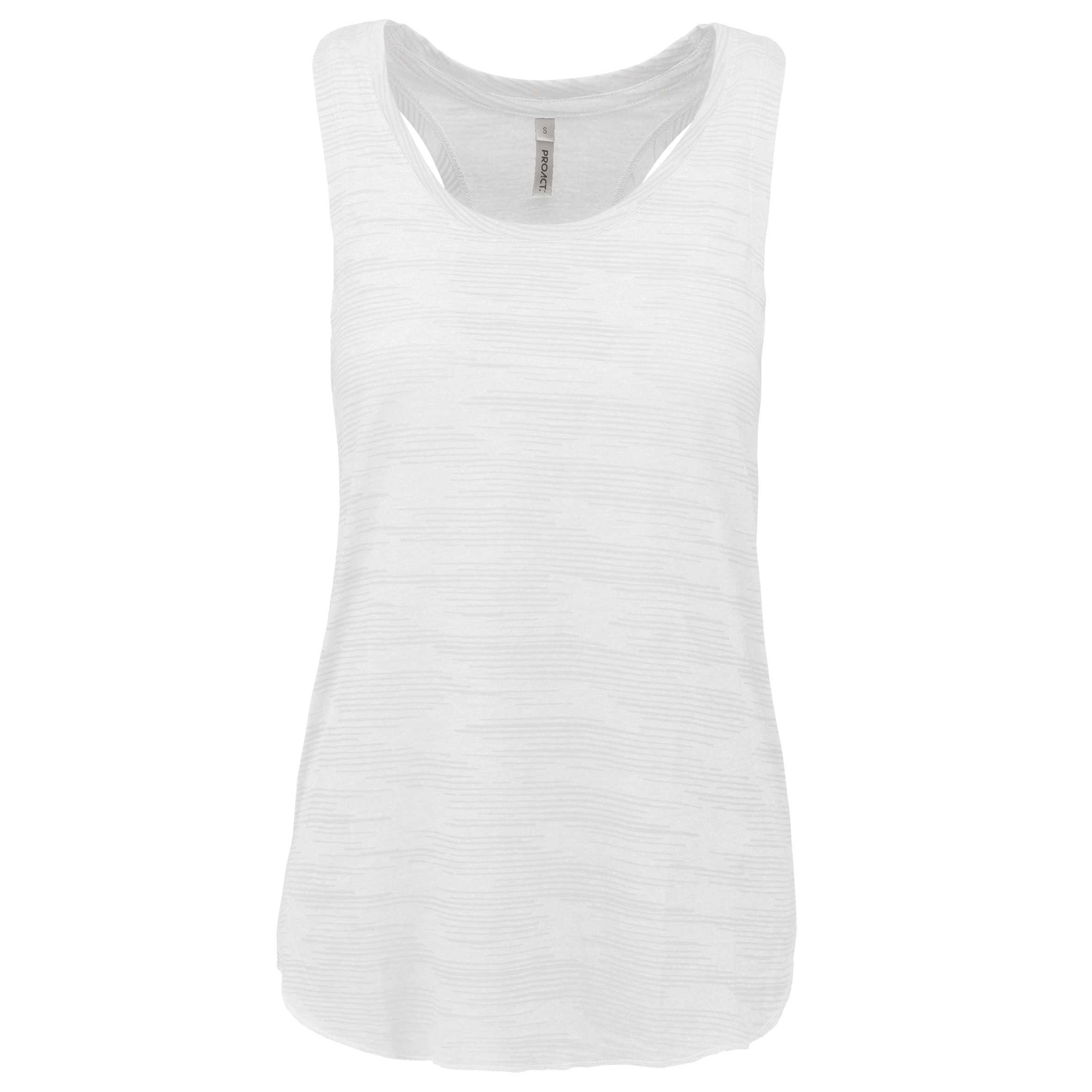 Camiseta tirantes de deporte mujer White