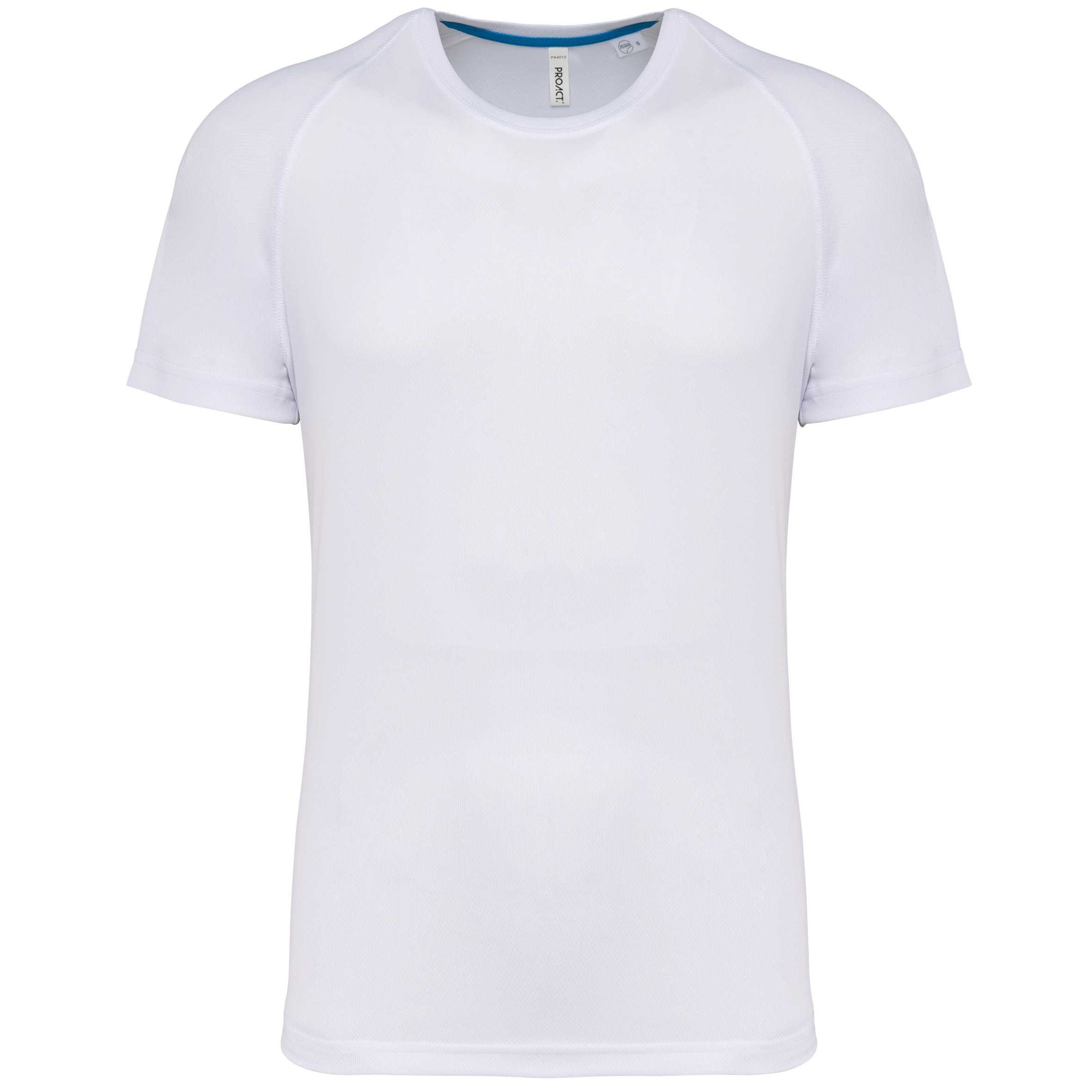 Camiseta deporte material reciclado hombre White