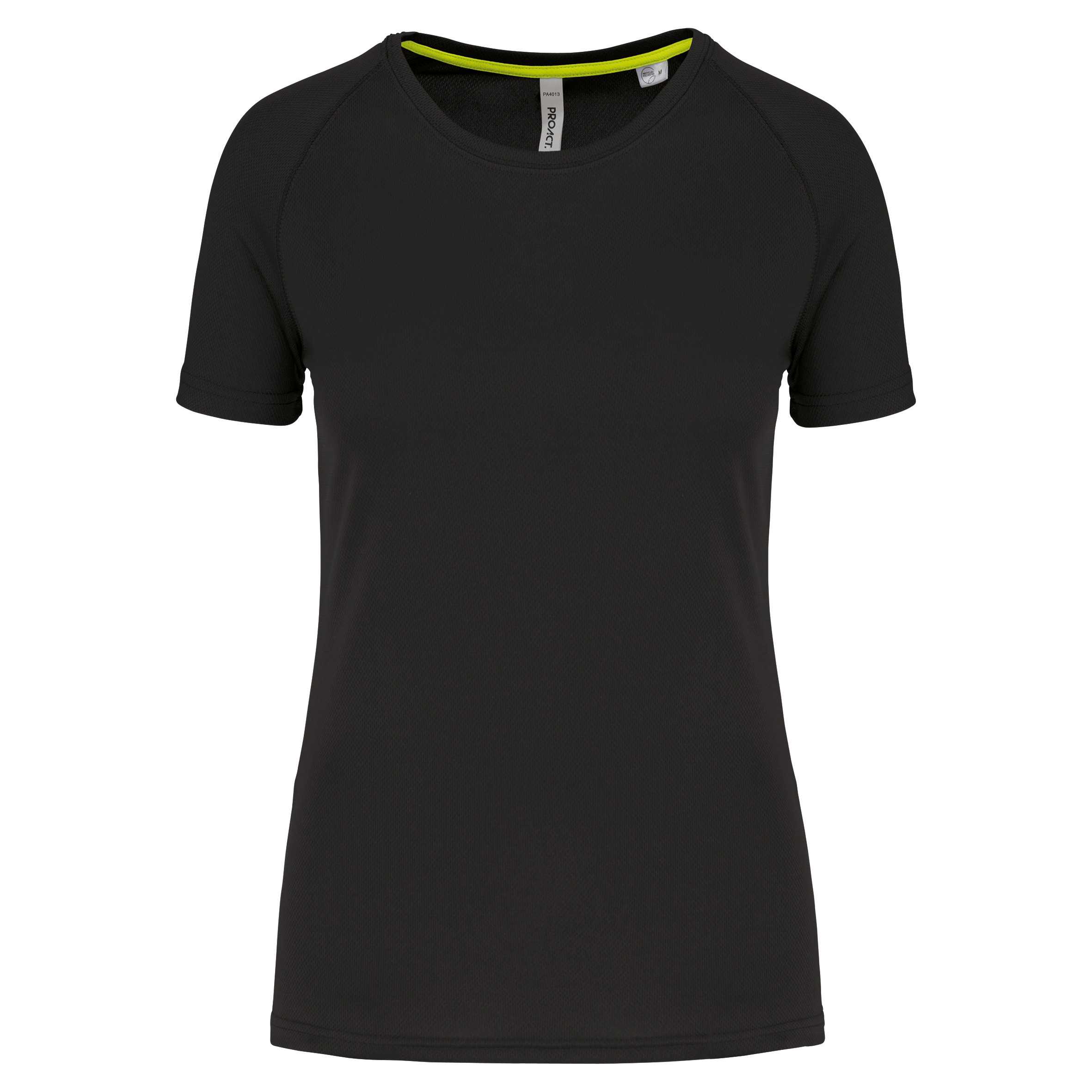 Camiseta deporte material reciclado mujer Black