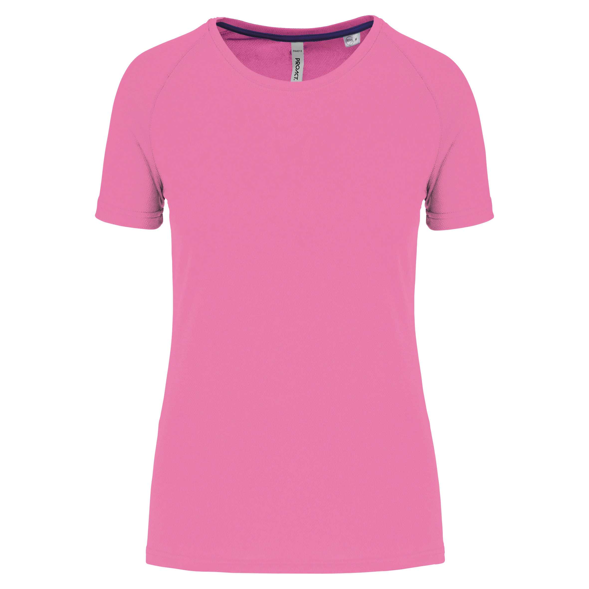 Camiseta deporte material reciclado mujer Deep Pink