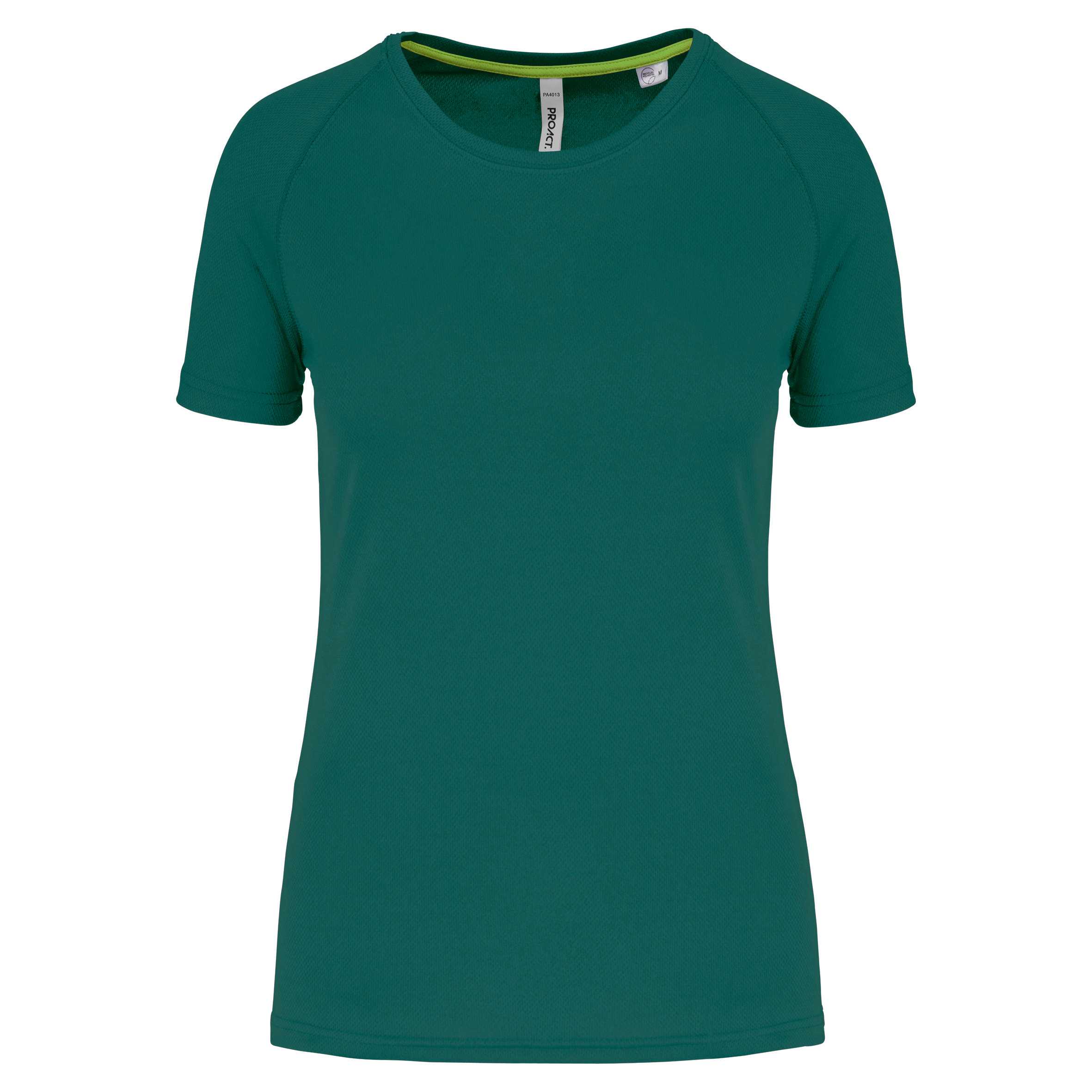 Camiseta deporte material reciclado mujer Gingko Green