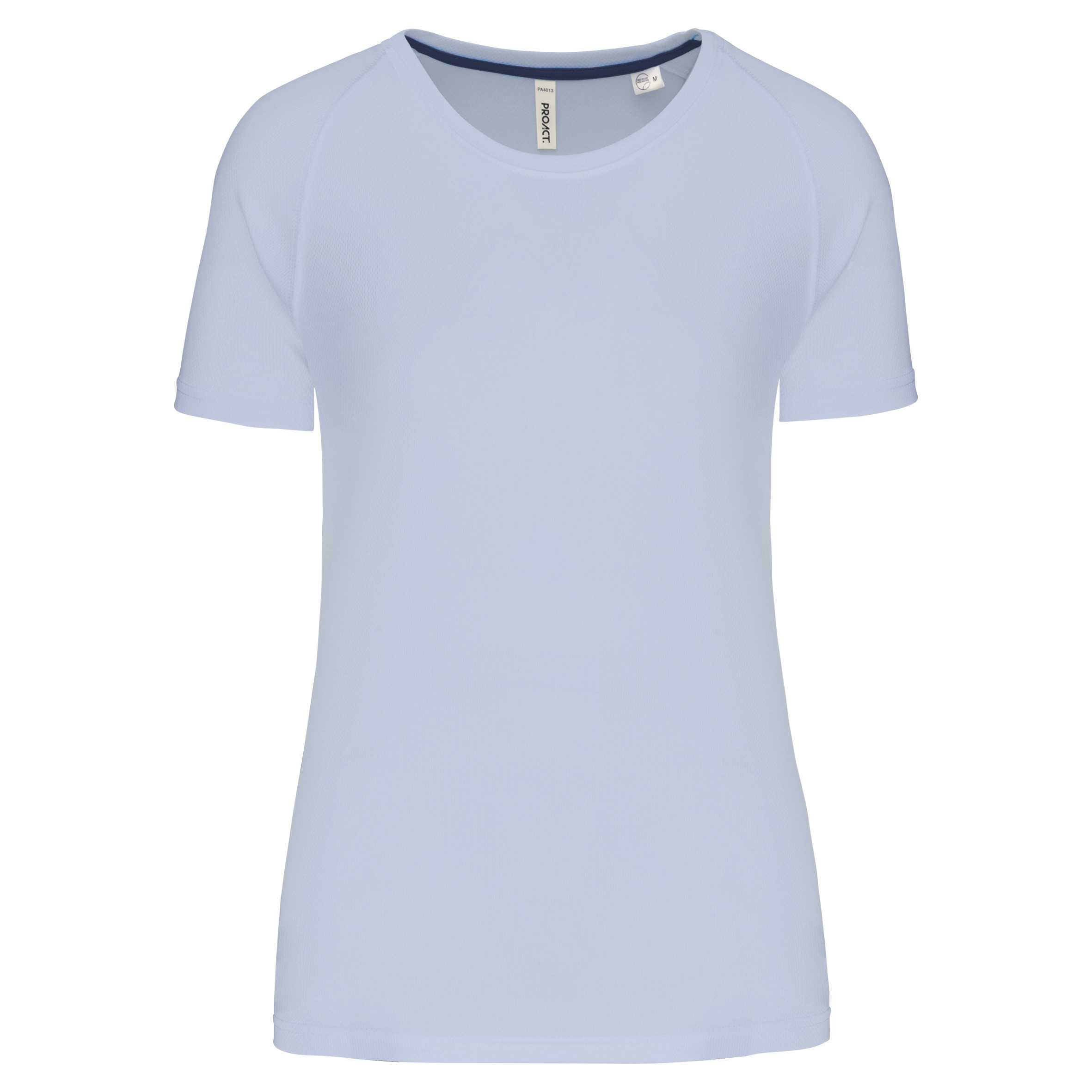 Camiseta deporte material reciclado mujer Iceberg Blue
