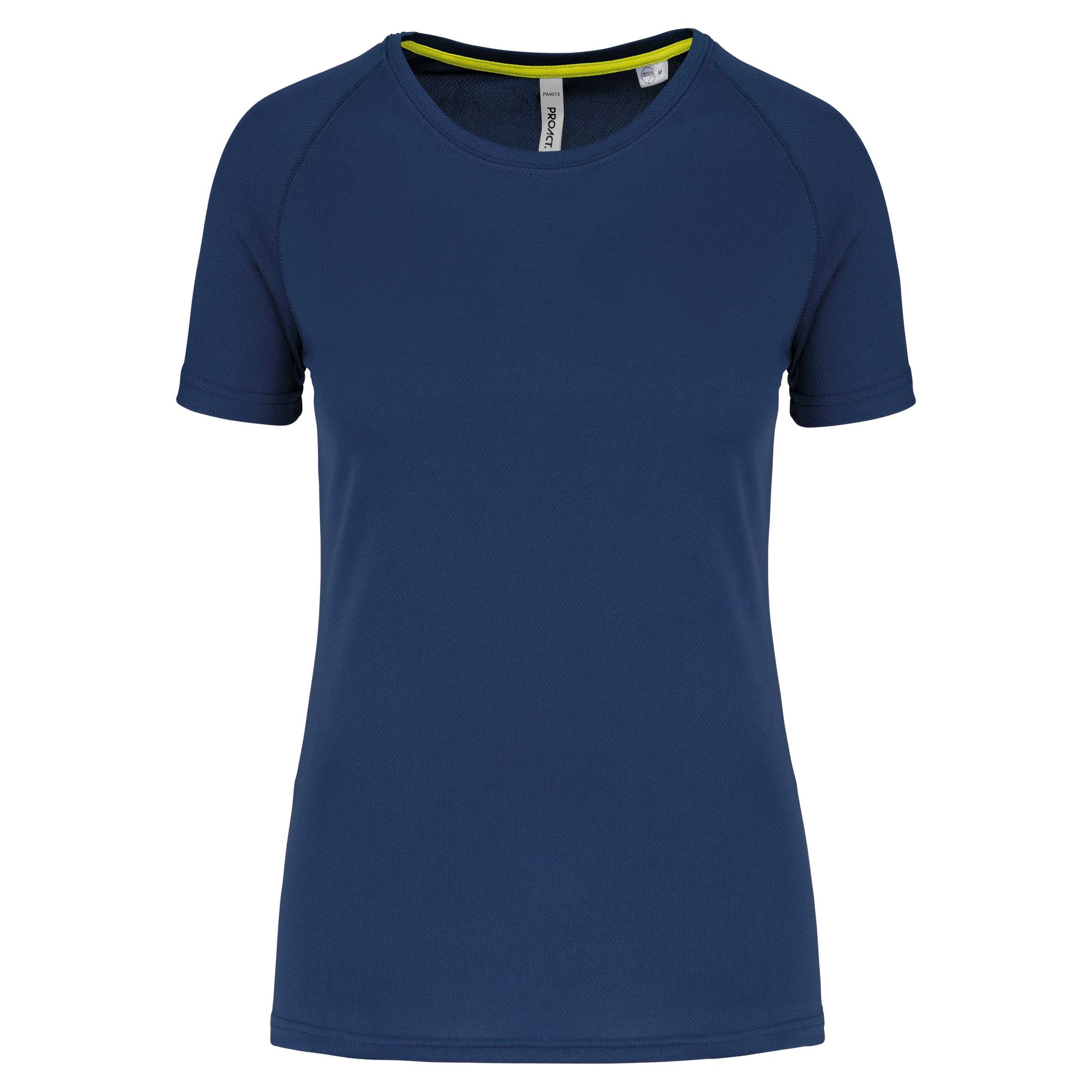 Camiseta deporte material reciclado mujer Sporty Navy