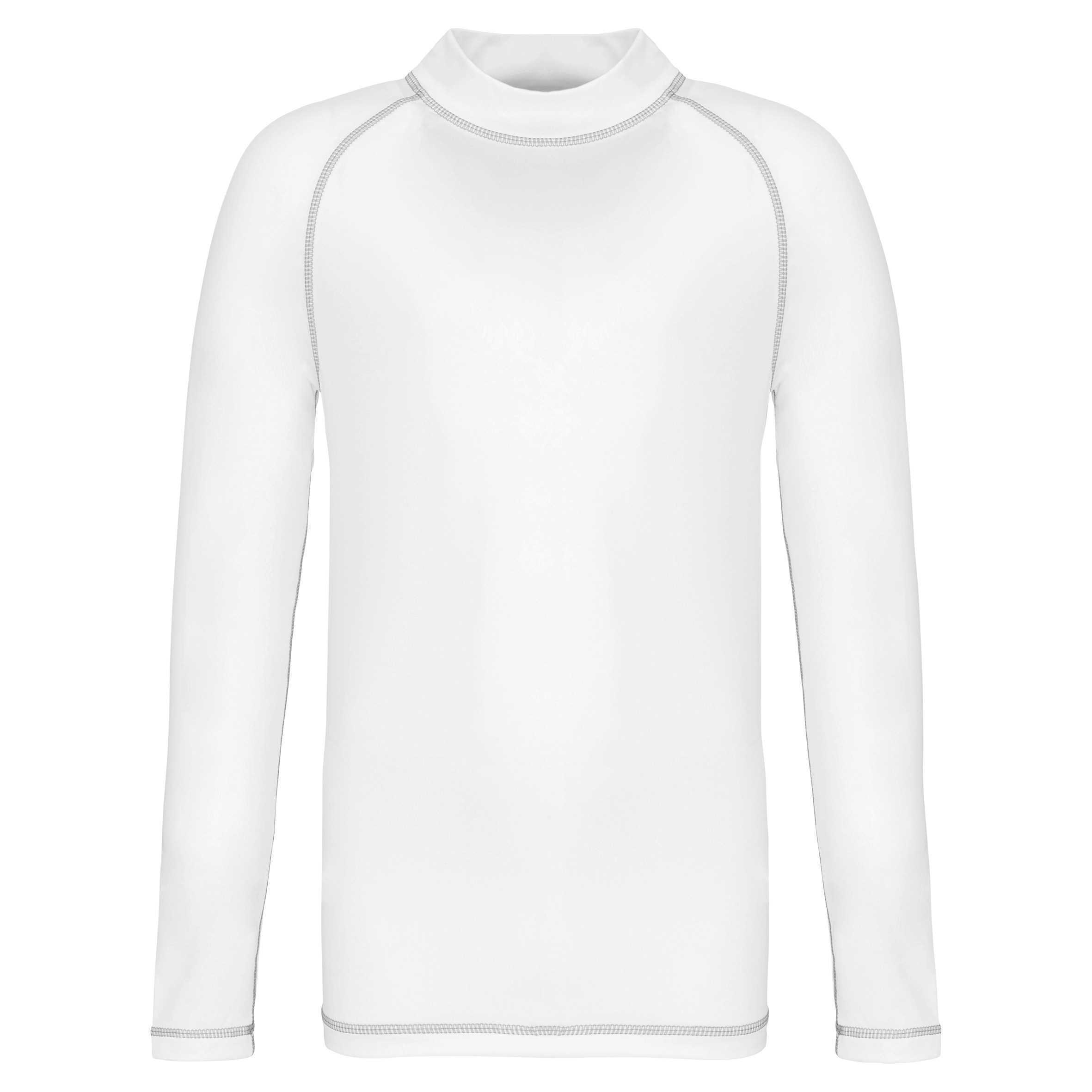 Camiseta técnica con protección UV manga larga niño White