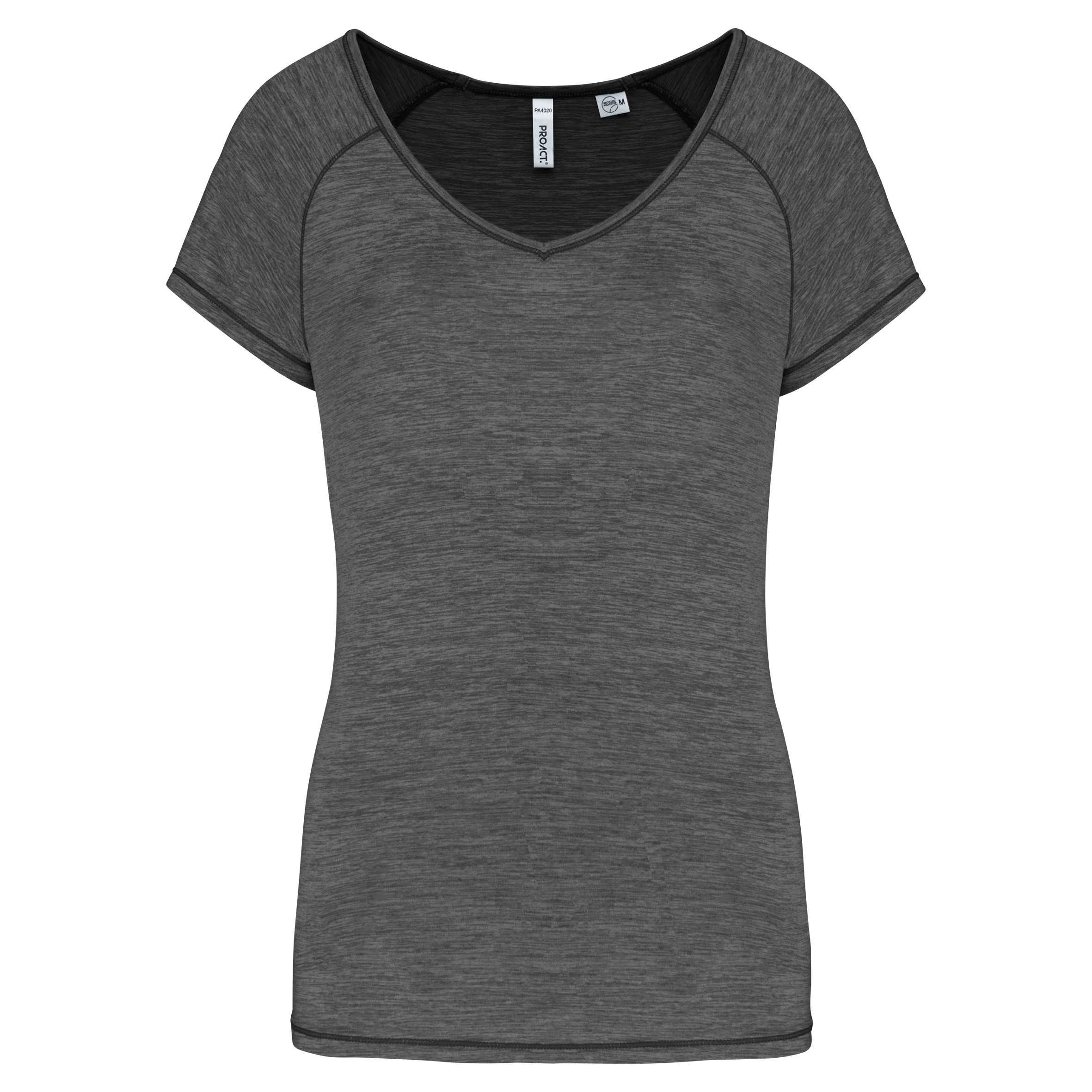 Camiseta deporte eccoresponsable mujer Marl Dark Grey