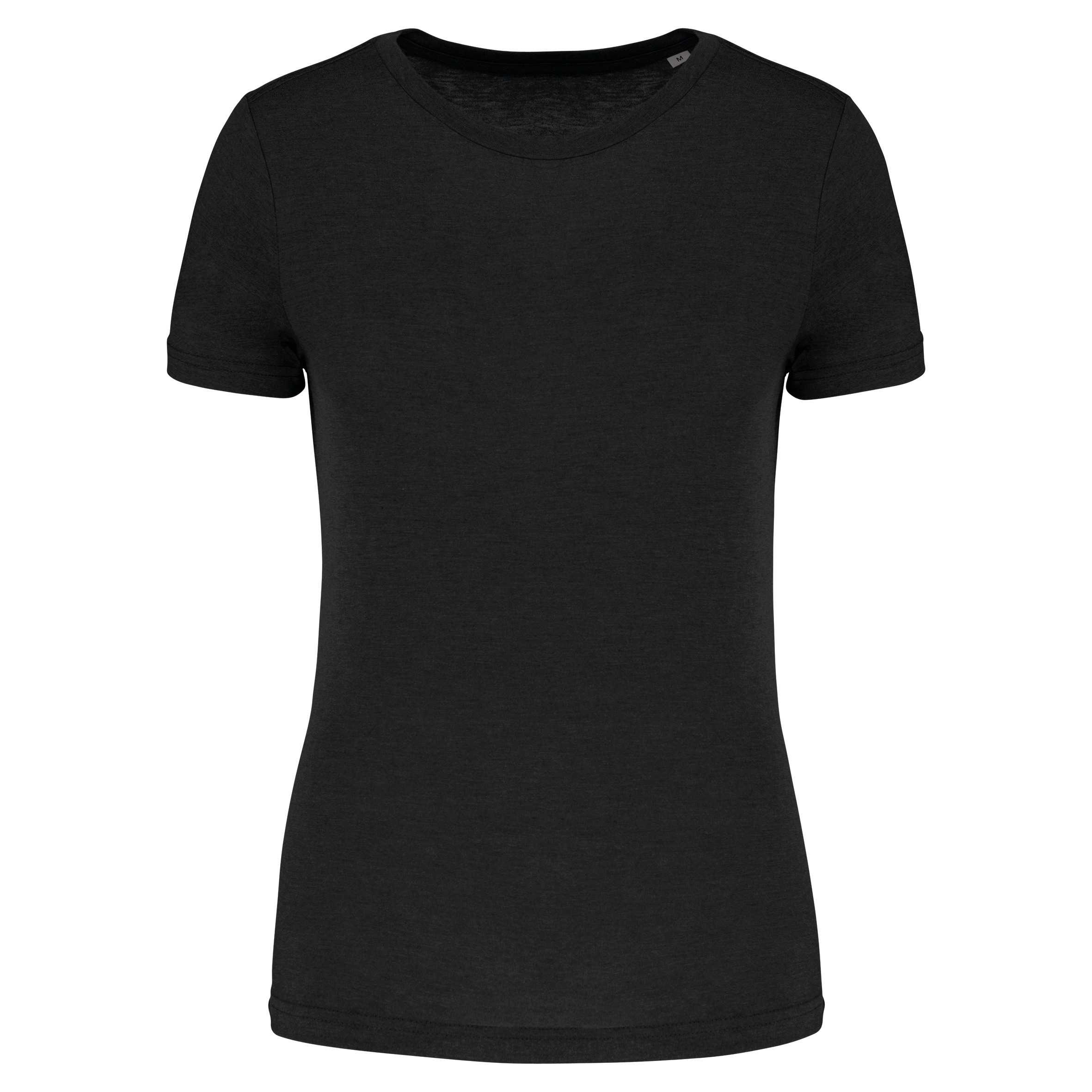 Camiseta triblend sports mujer Black