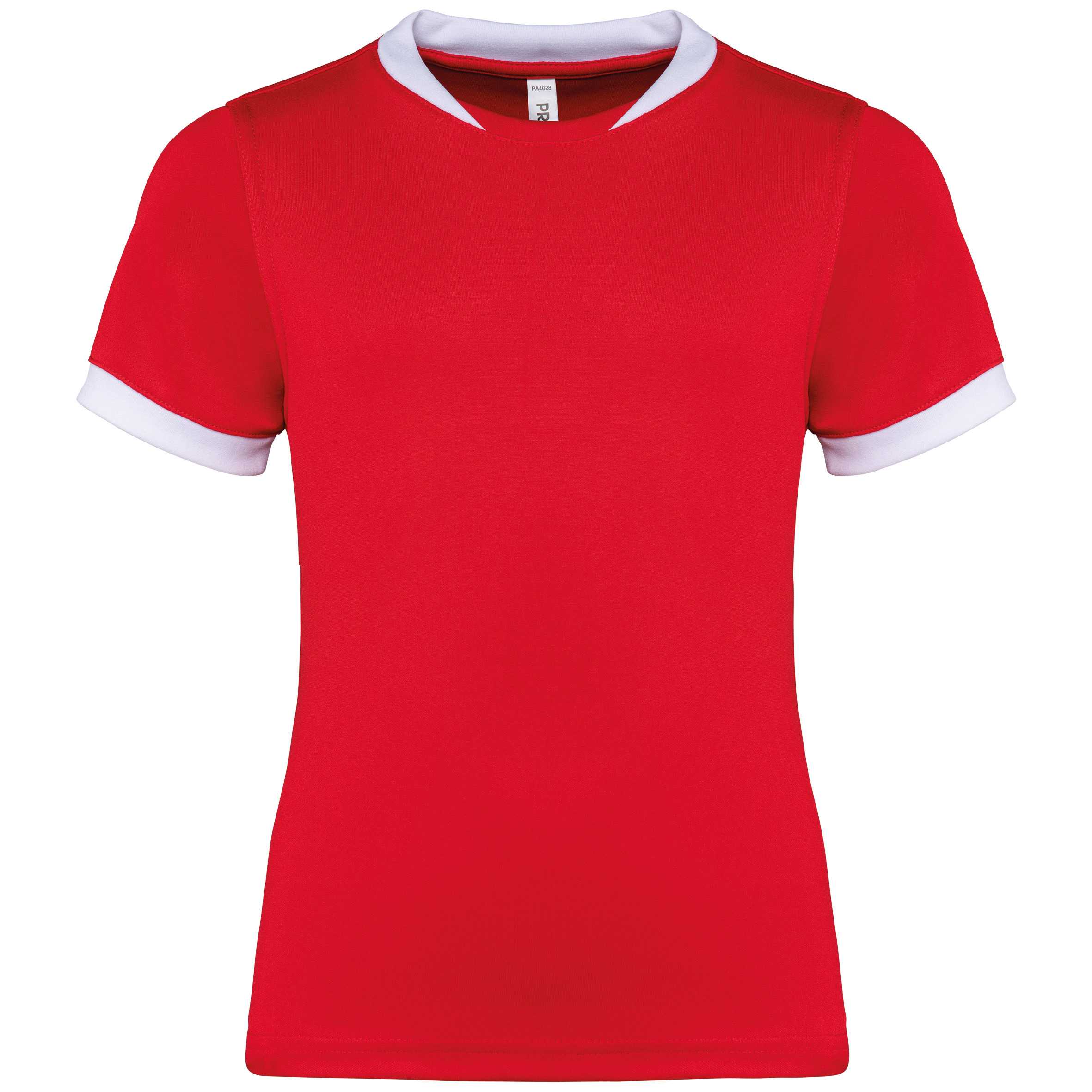 Camiseta rugby manga corta infantil Sporty Red