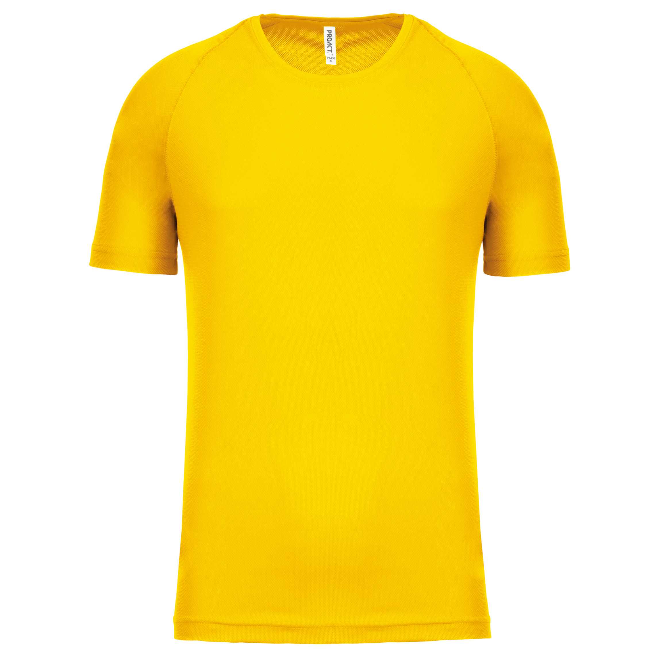 Camiseta de deporte hombre True Yellow