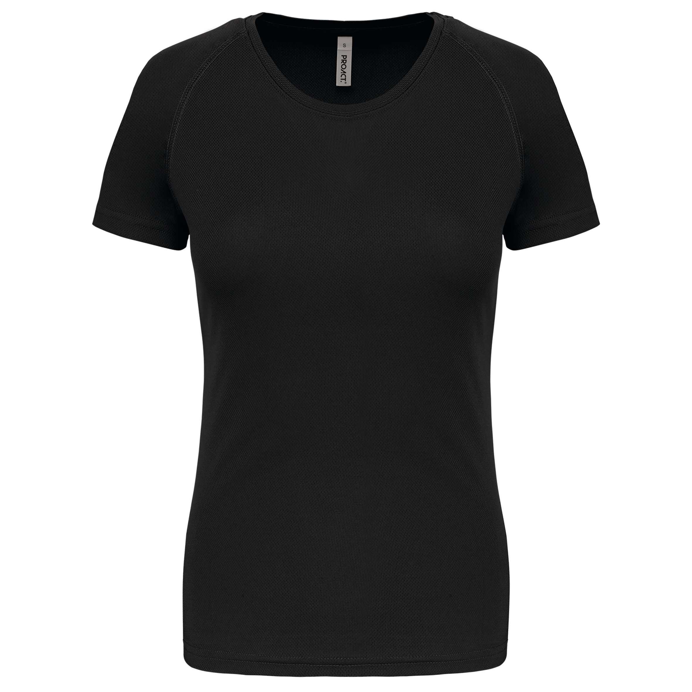 Camiseta de deporte mujer Black