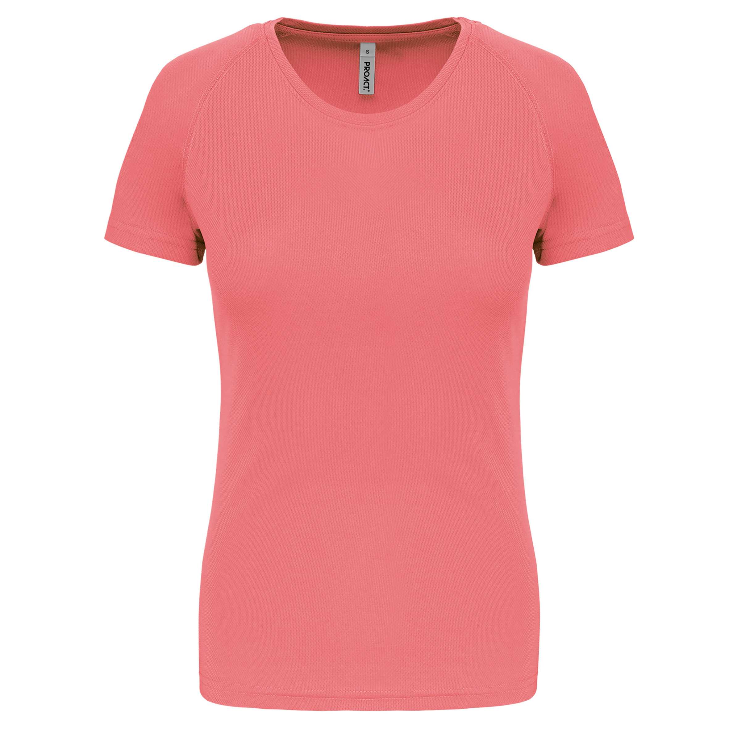 Camiseta de deporte mujer Coral