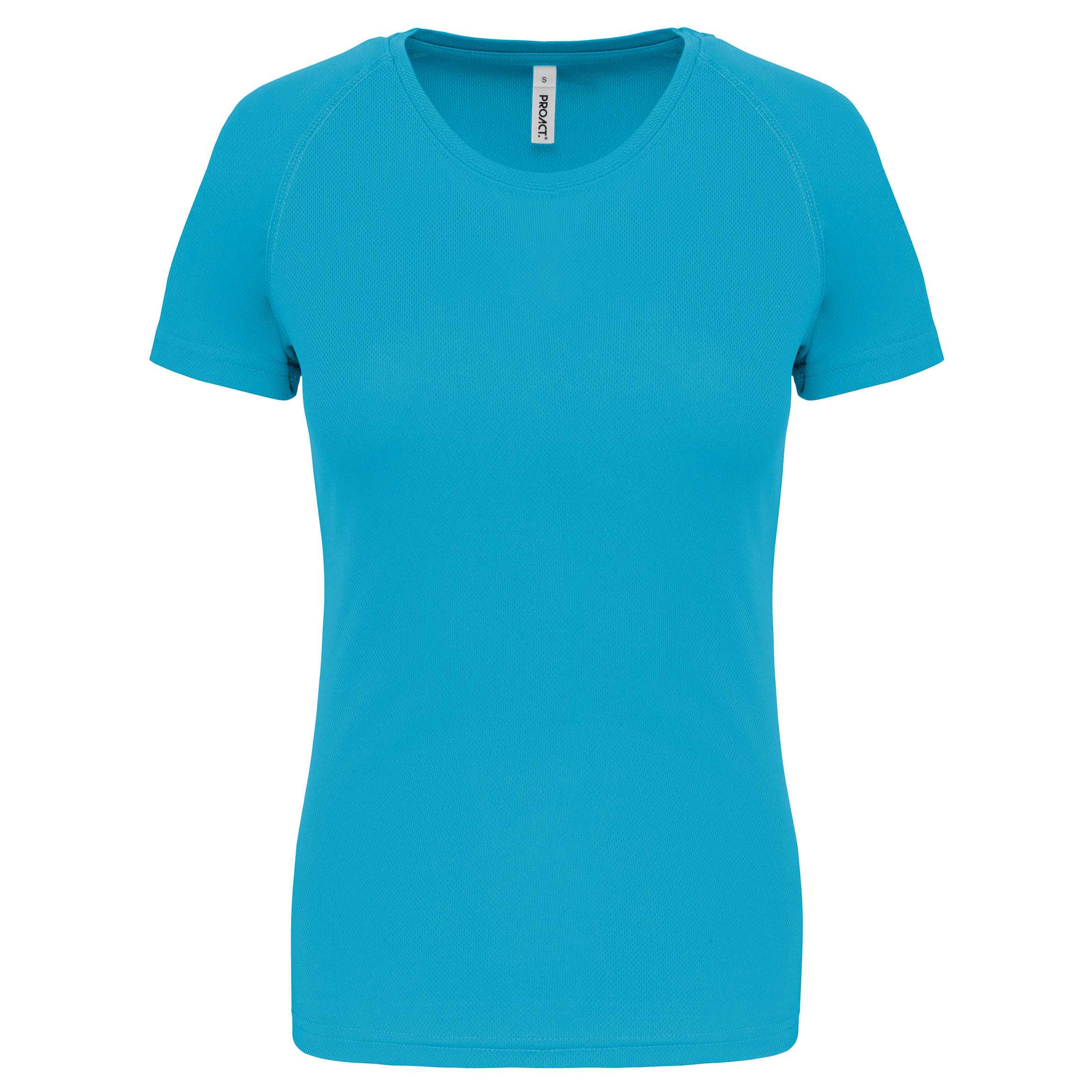 Camiseta de deporte mujer Light Turquoise