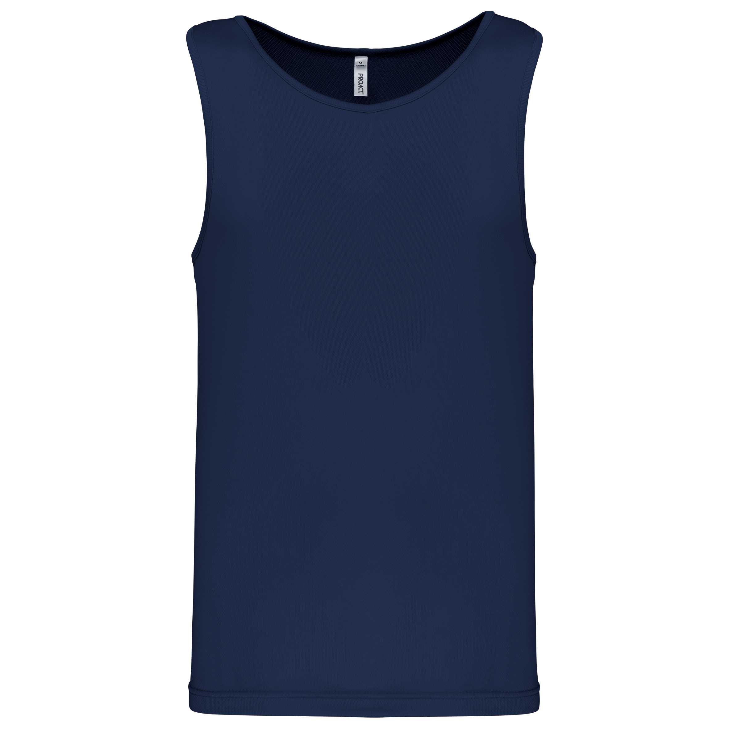 Camiseta de deporte tirantes hombre Sporty Navy