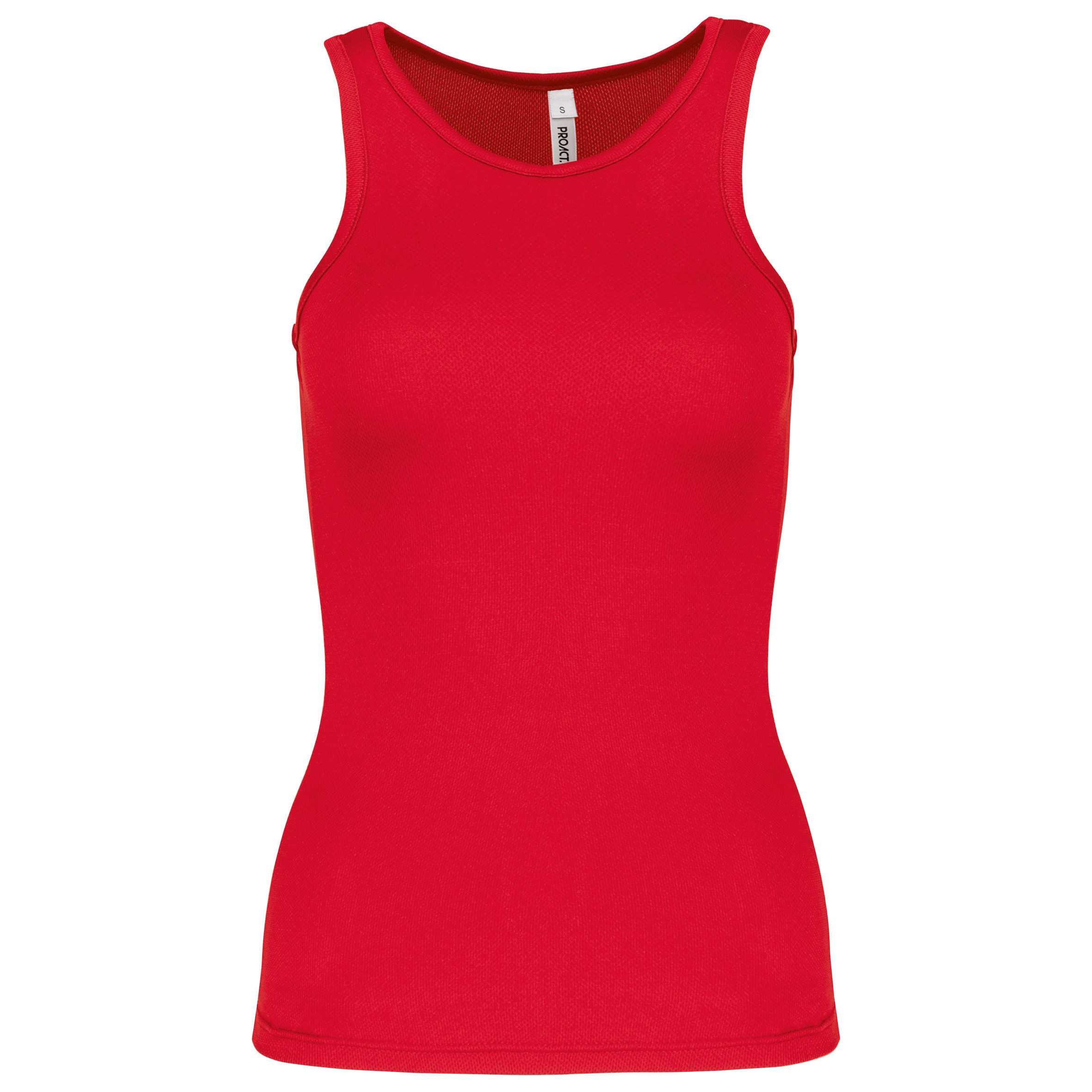 Camiseta de deporte tirantes mujer Red