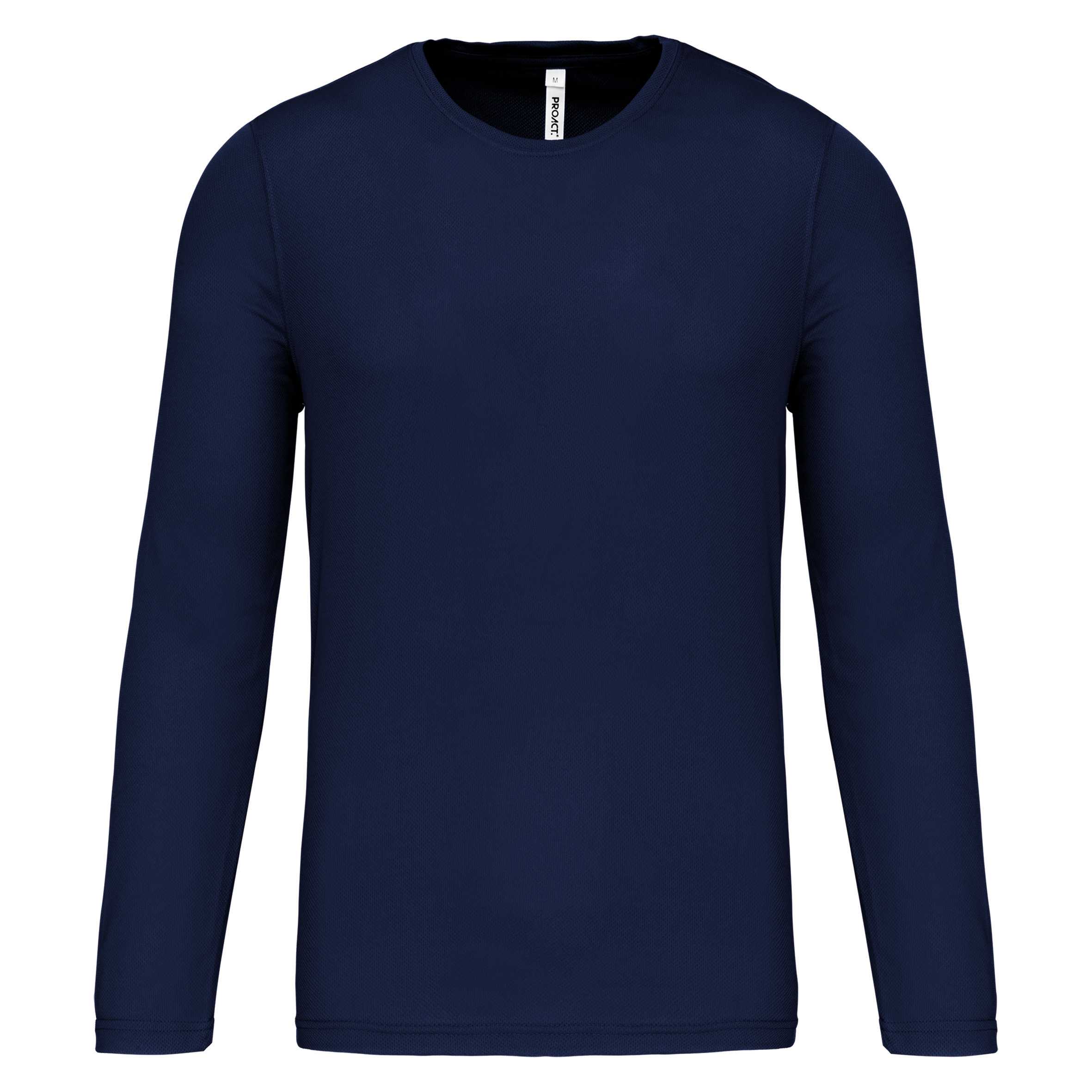 Camiseta de deporte manga larga hombre Sporty Navy