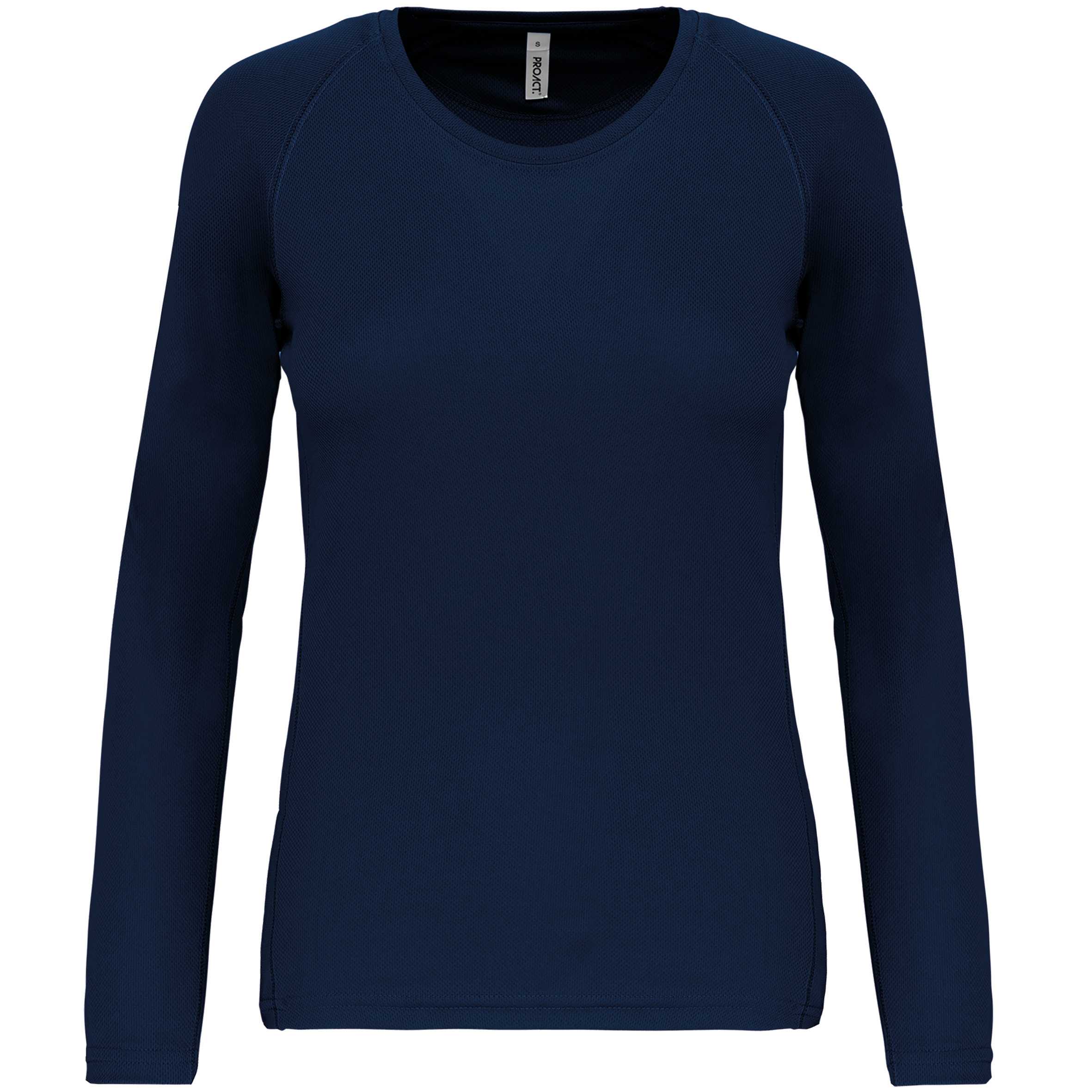 Camiseta de deporte manga larga mujer Sporty Navy