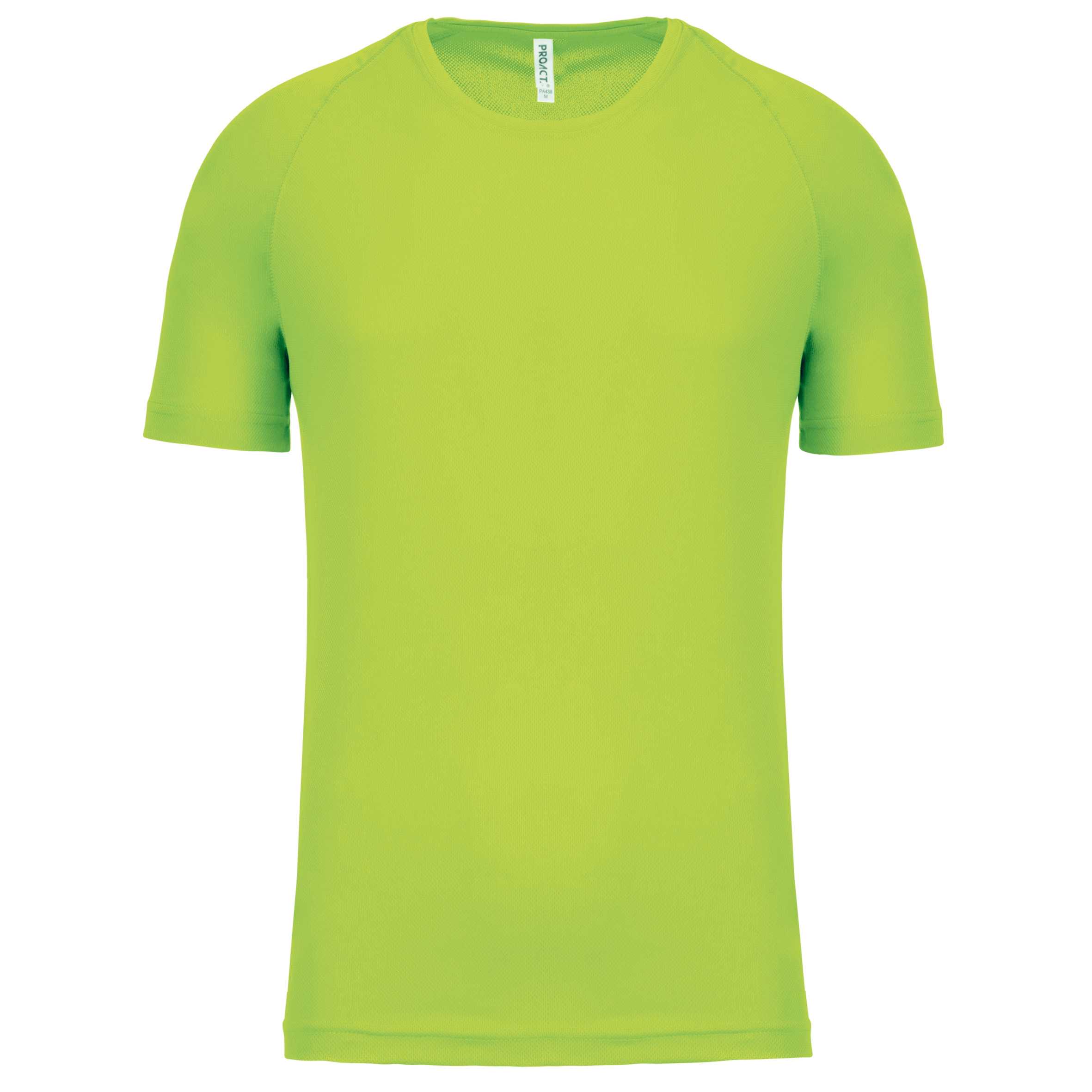 Camiseta de deporte manga corta niños Lime