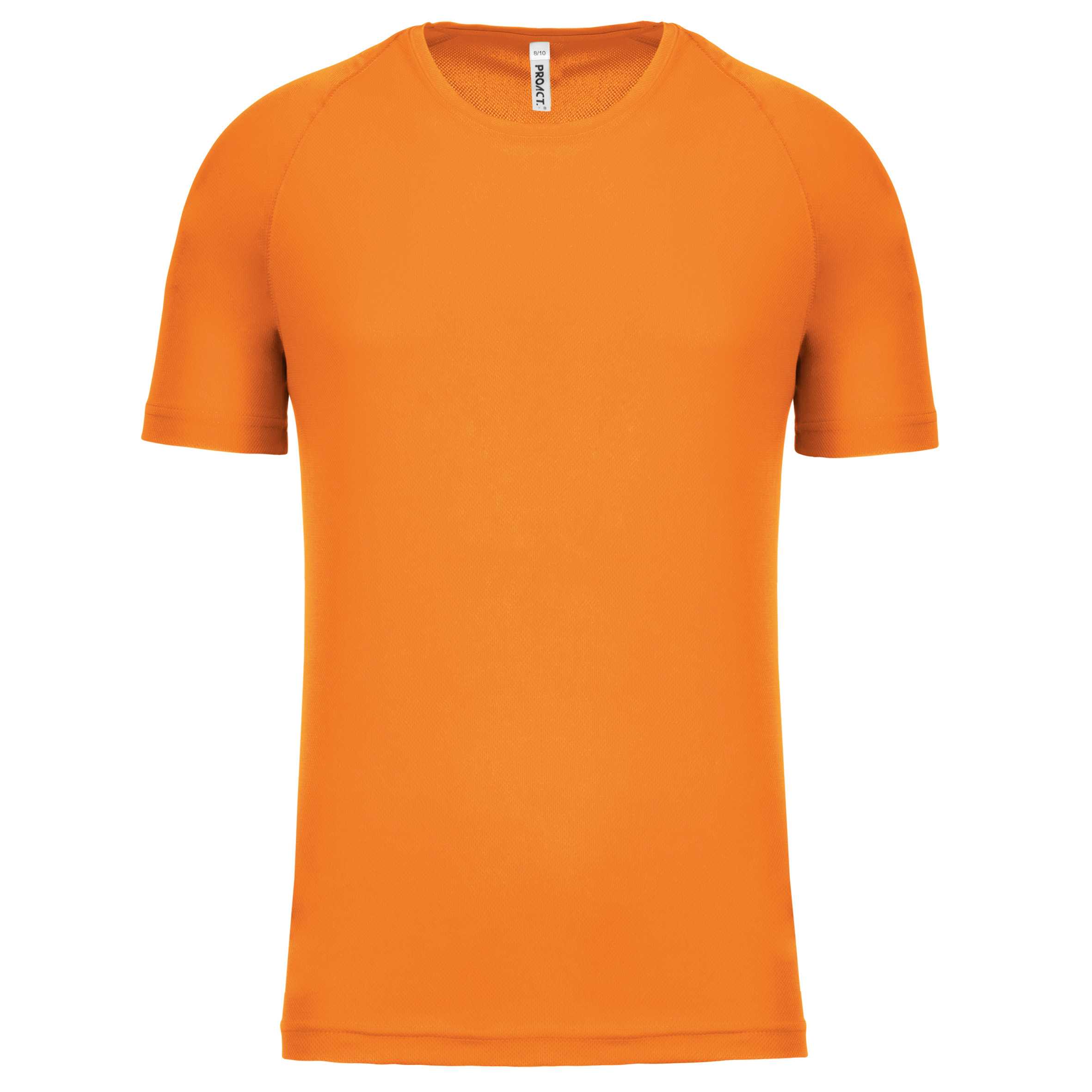 Camiseta de deporte manga corta niños Orange