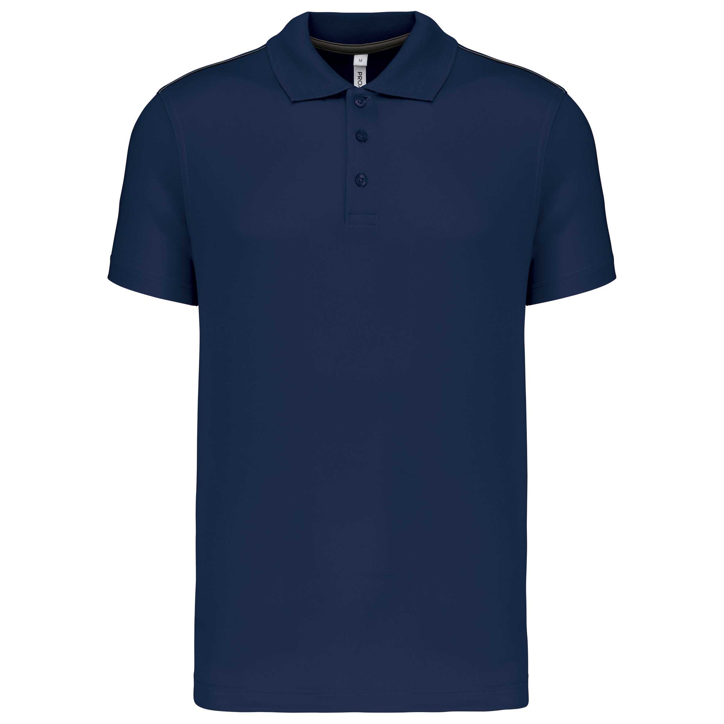 Polo interlock de manga corta hombre Sporty Navy