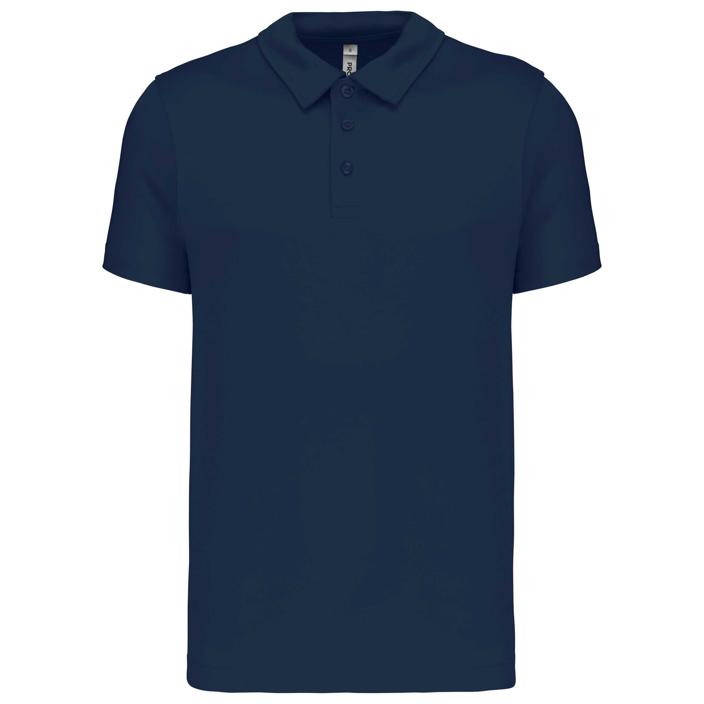 Polo deportivo manga corta hombre Navy