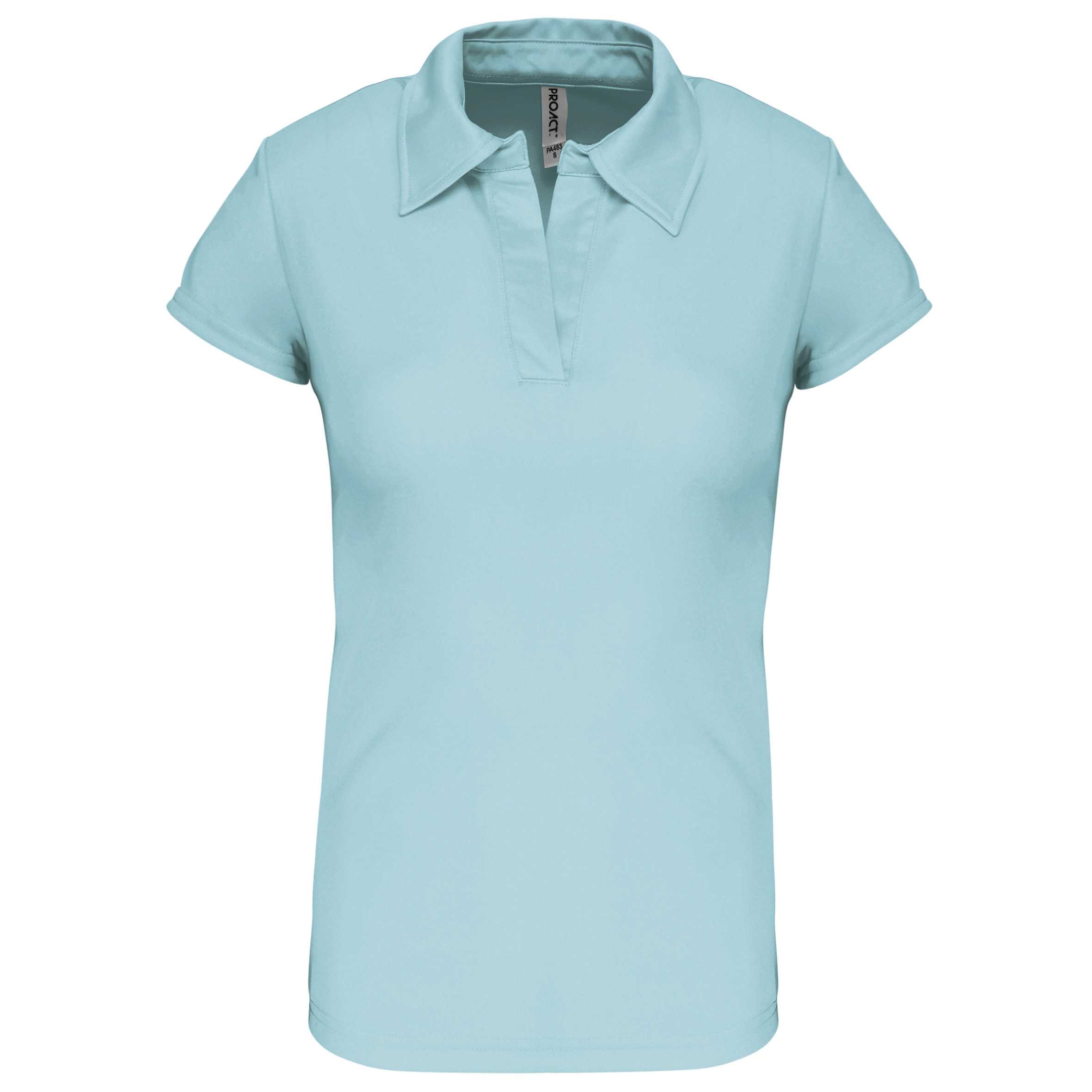 Polo deportivo manga corta mujer Ice Mint