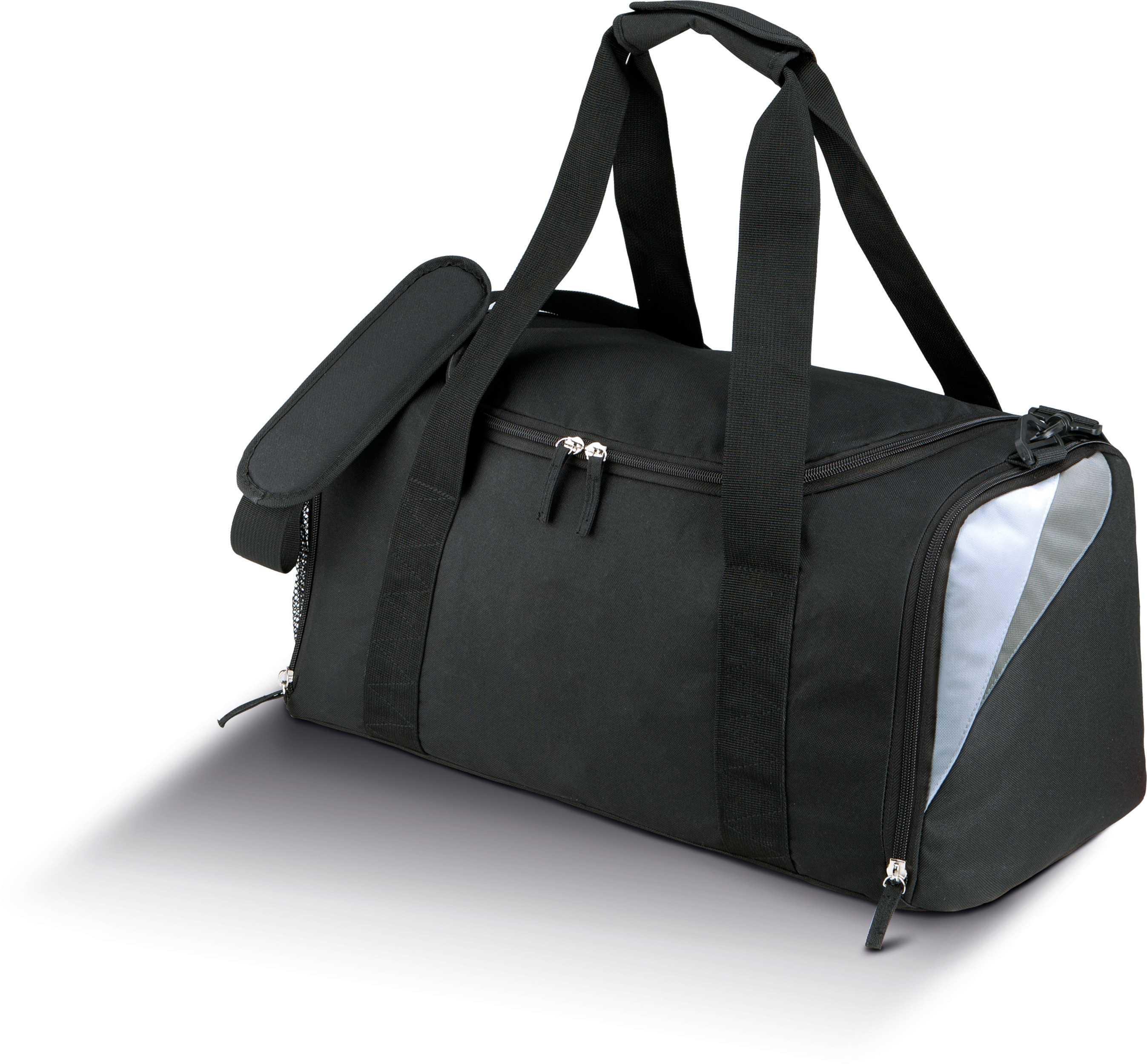 Bolsa deportiva Black / White / Light Grey