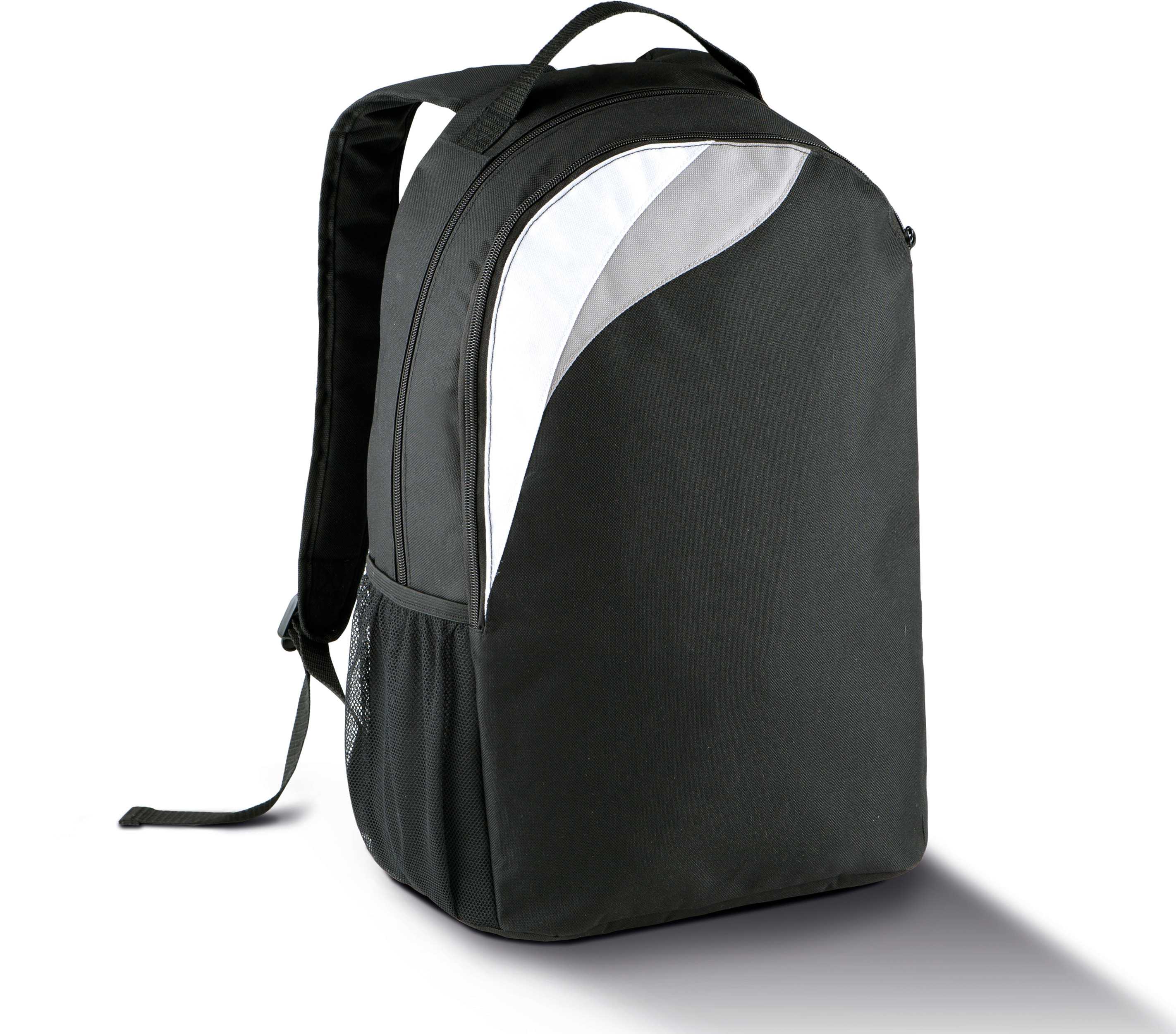 Mochila equipaciones multideporte Black / White / Light Grey
