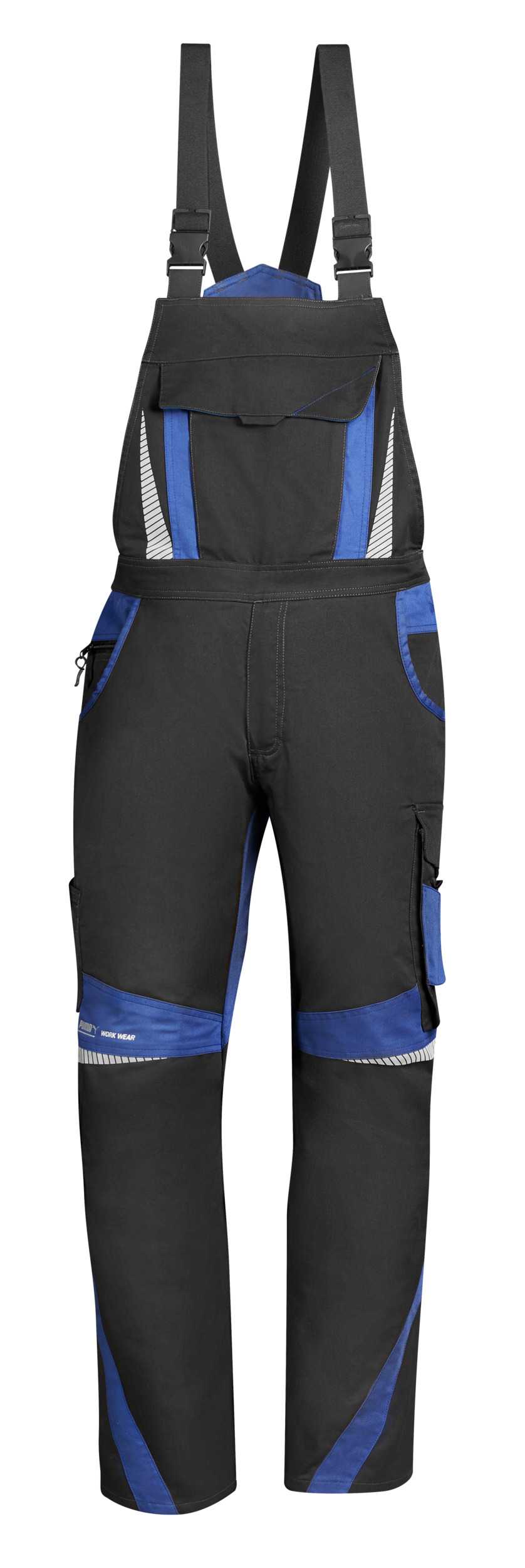 Peto de trabajo hombre Anthracite / Blue