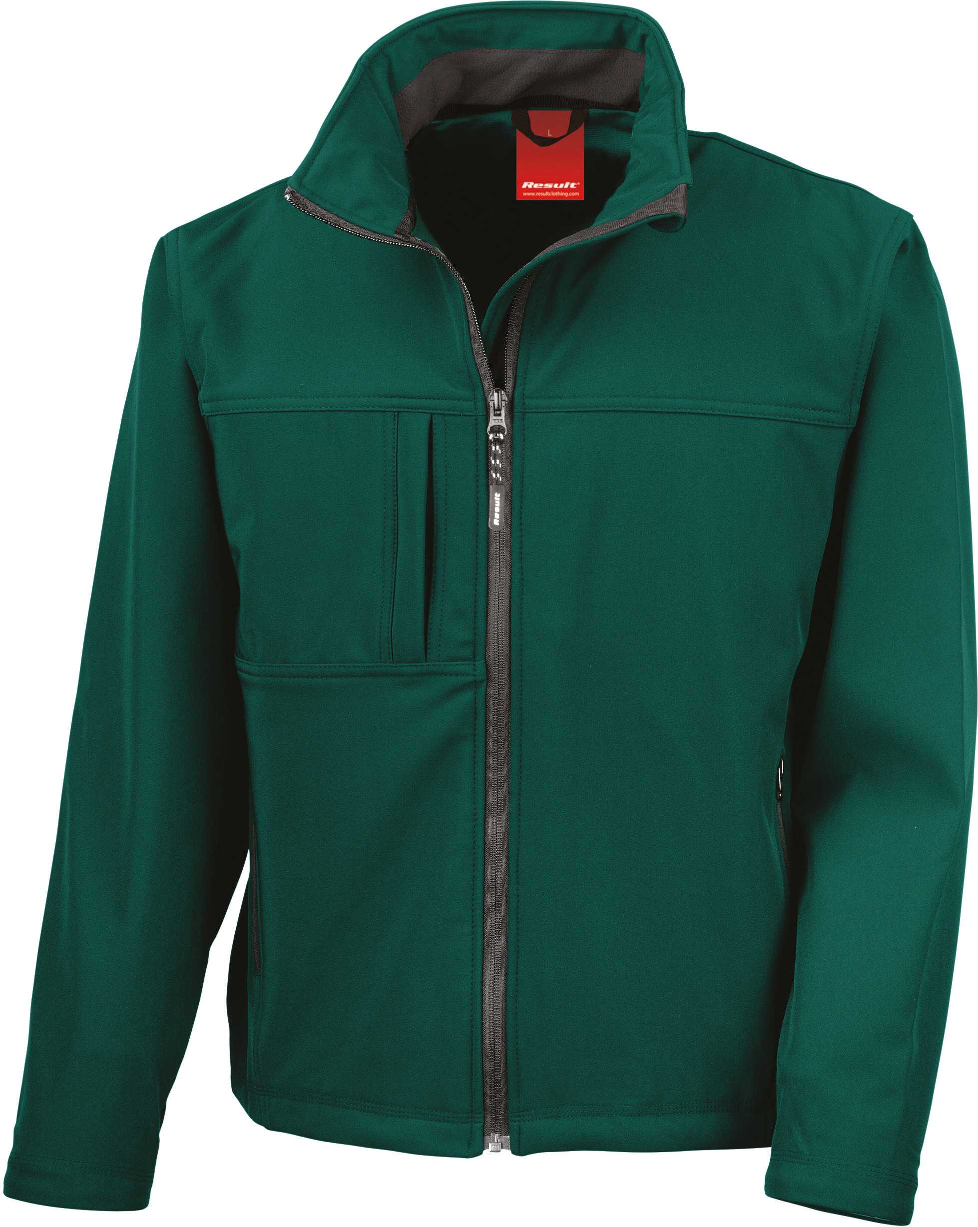 Chaqueta Softshell hombre Bottle Green