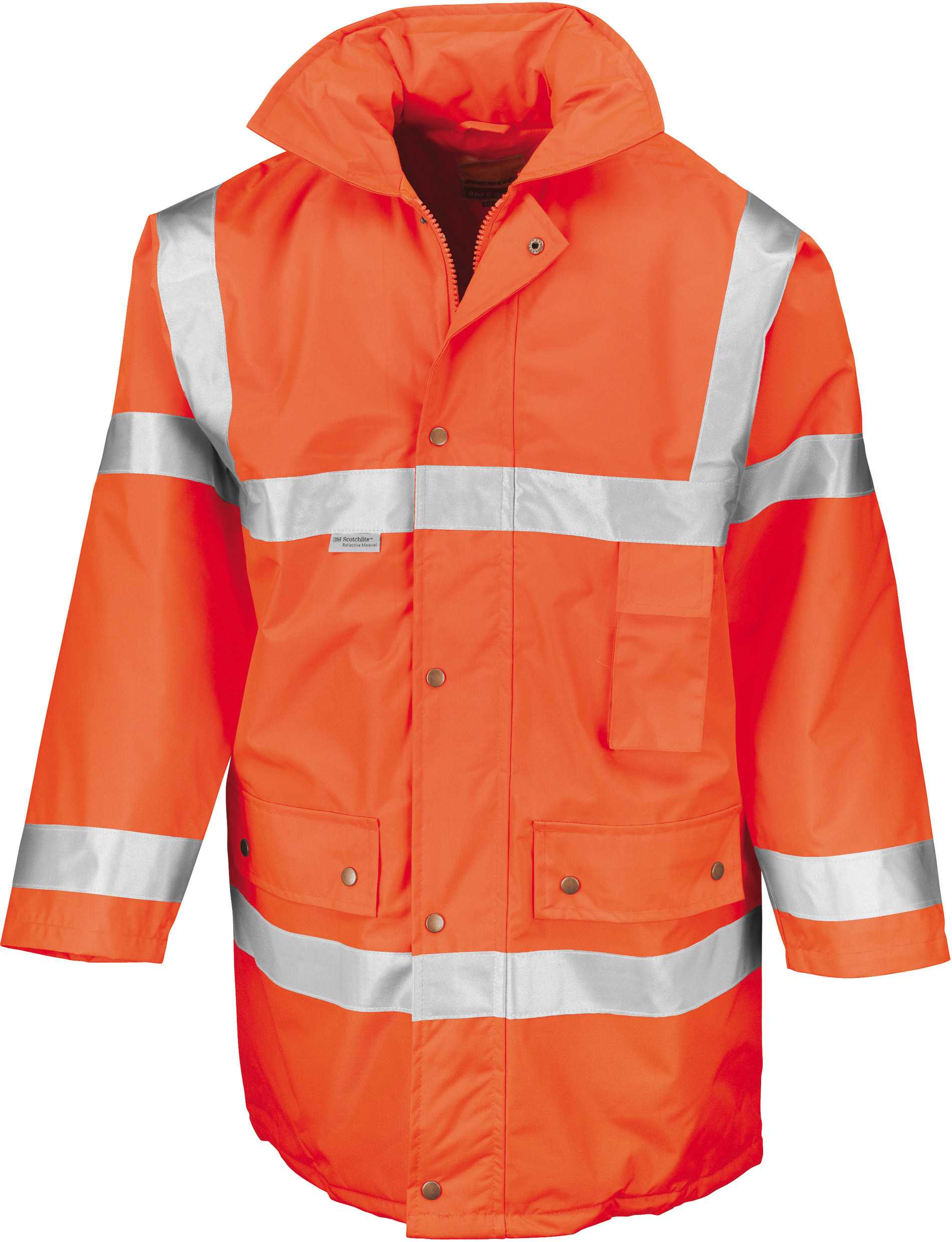 Parka de Seguridad High Viz Fluorescent Orange