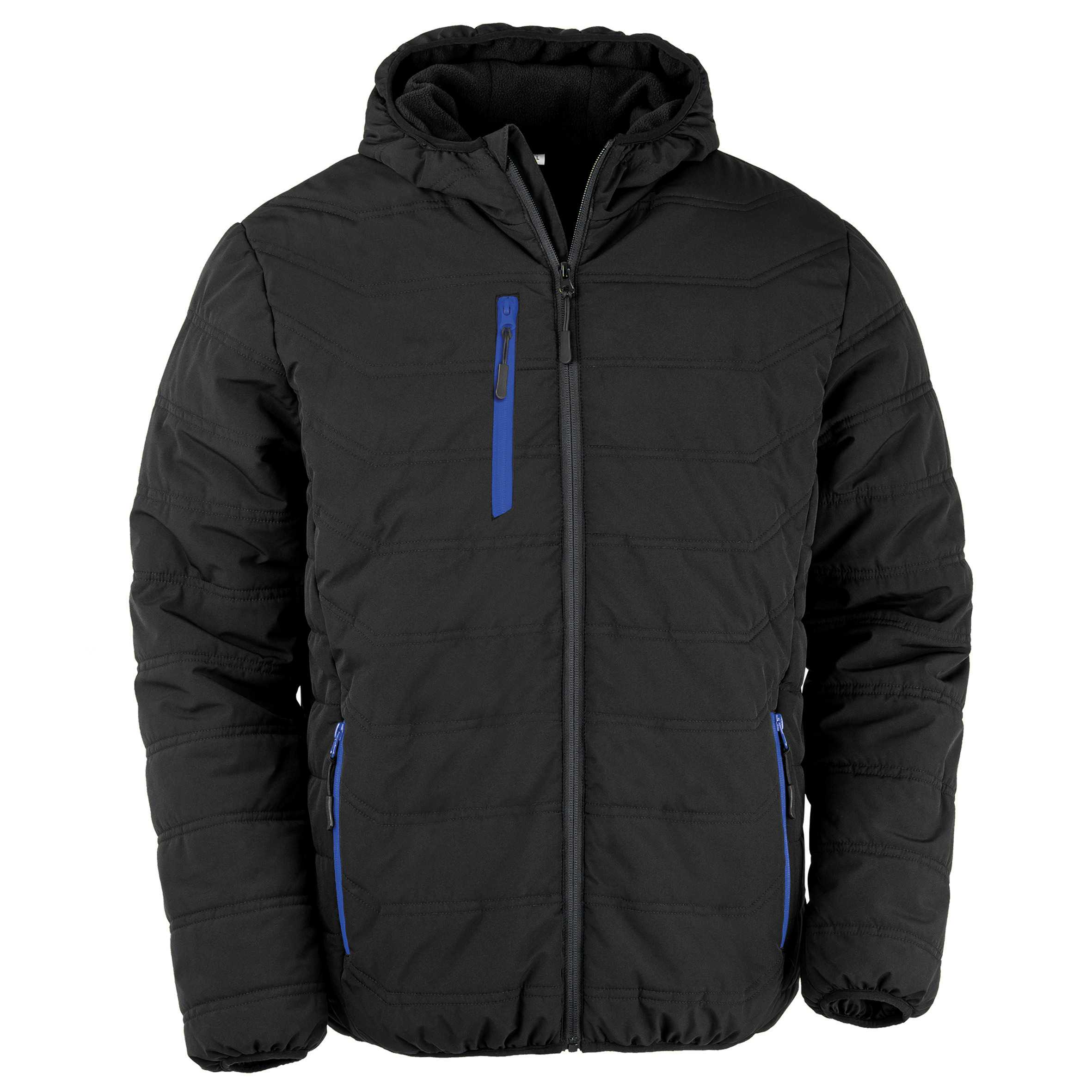 Chaqueta acolchada Black Compass reciclada Black / Royal