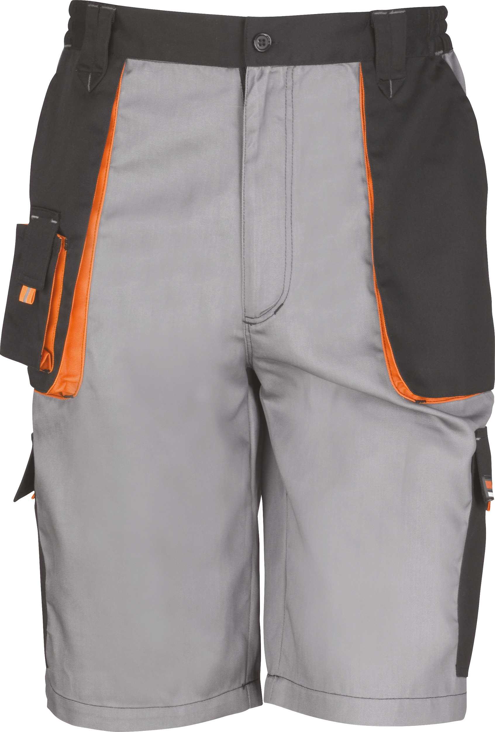 Short Lite Grey / Black / Orange