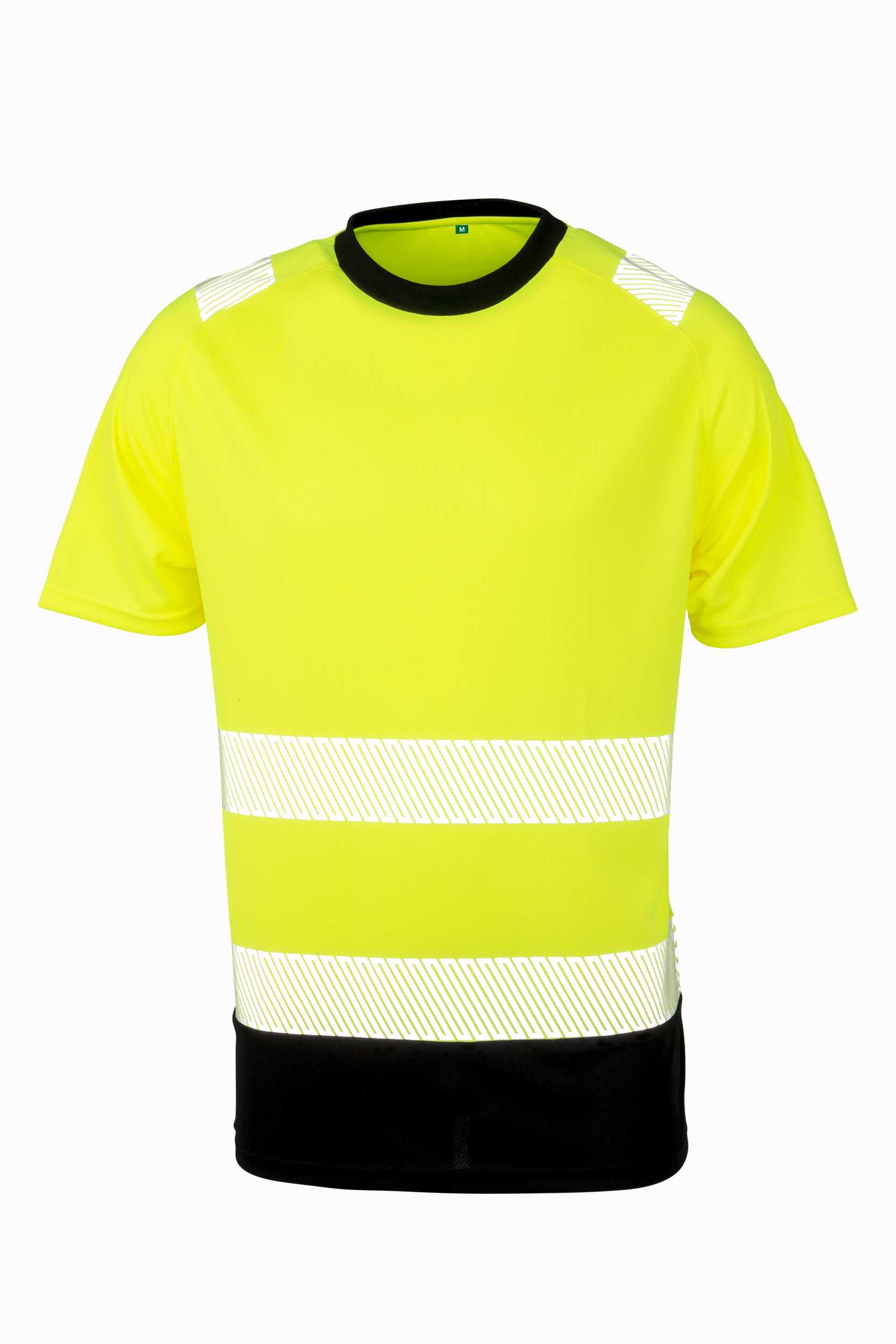 Camiseta de serguridad - Material reciclado Yellow / Black