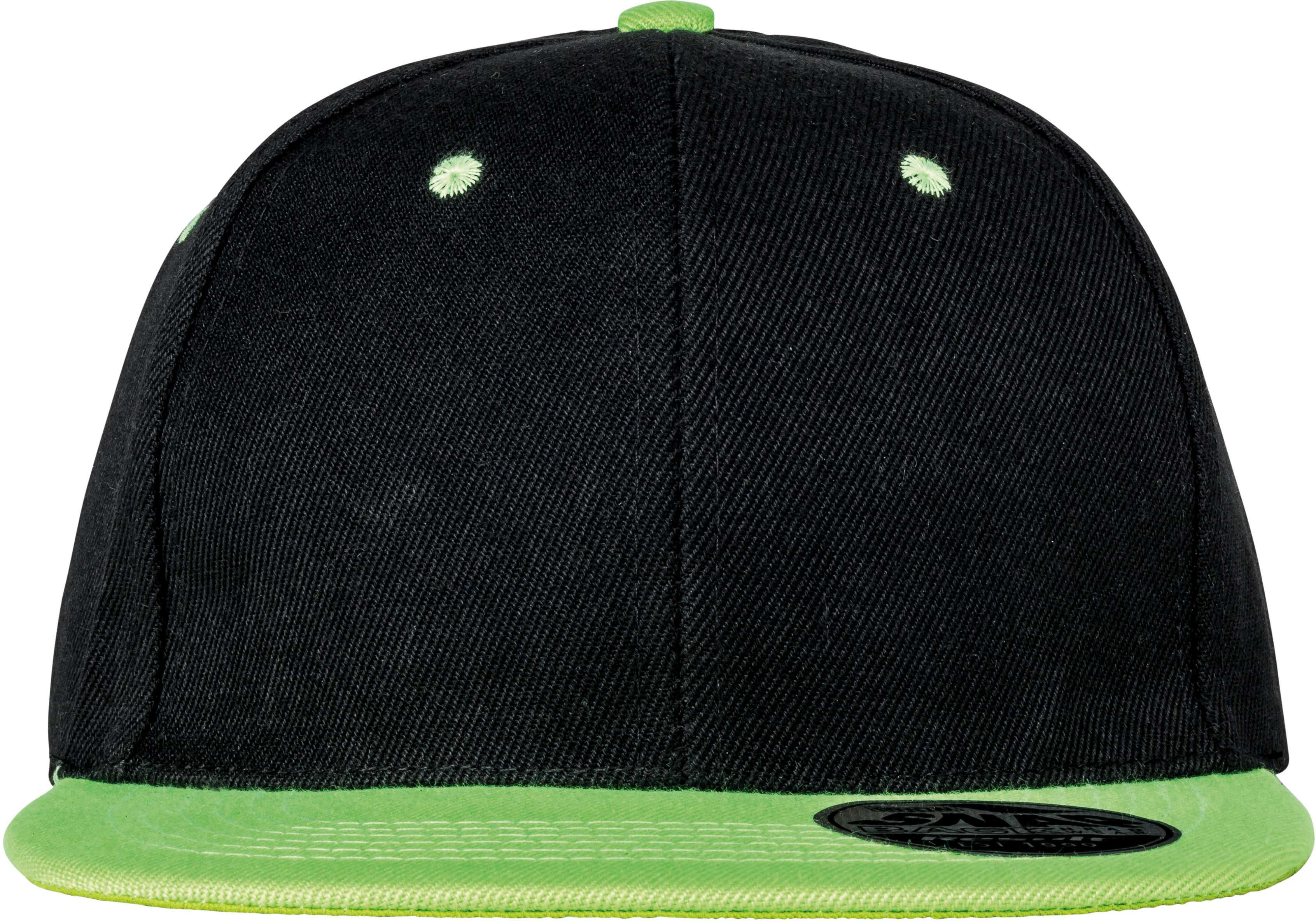 Gorra bicolor Bronx Black / Lime