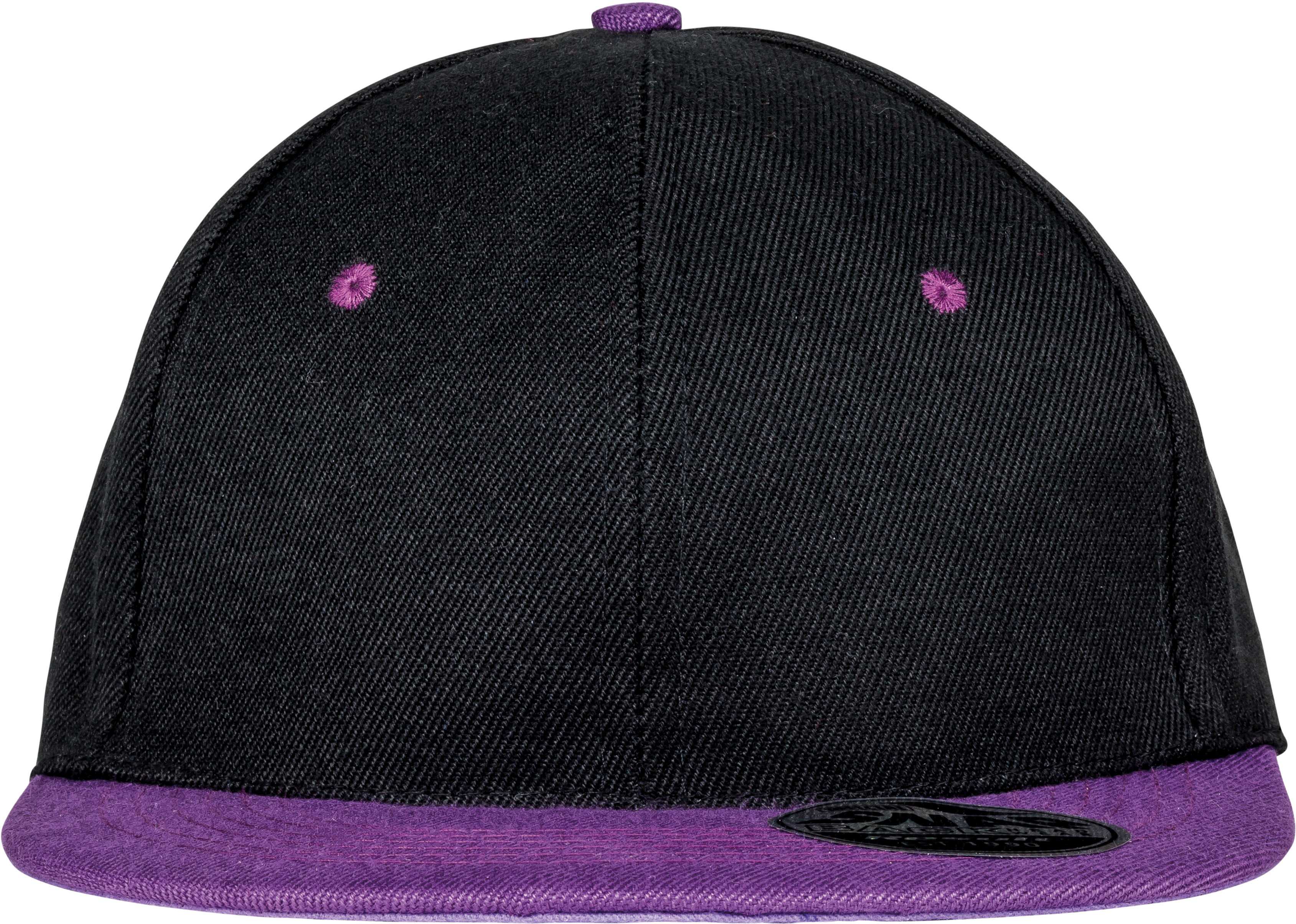 Gorra bicolor Bronx Black / Purple