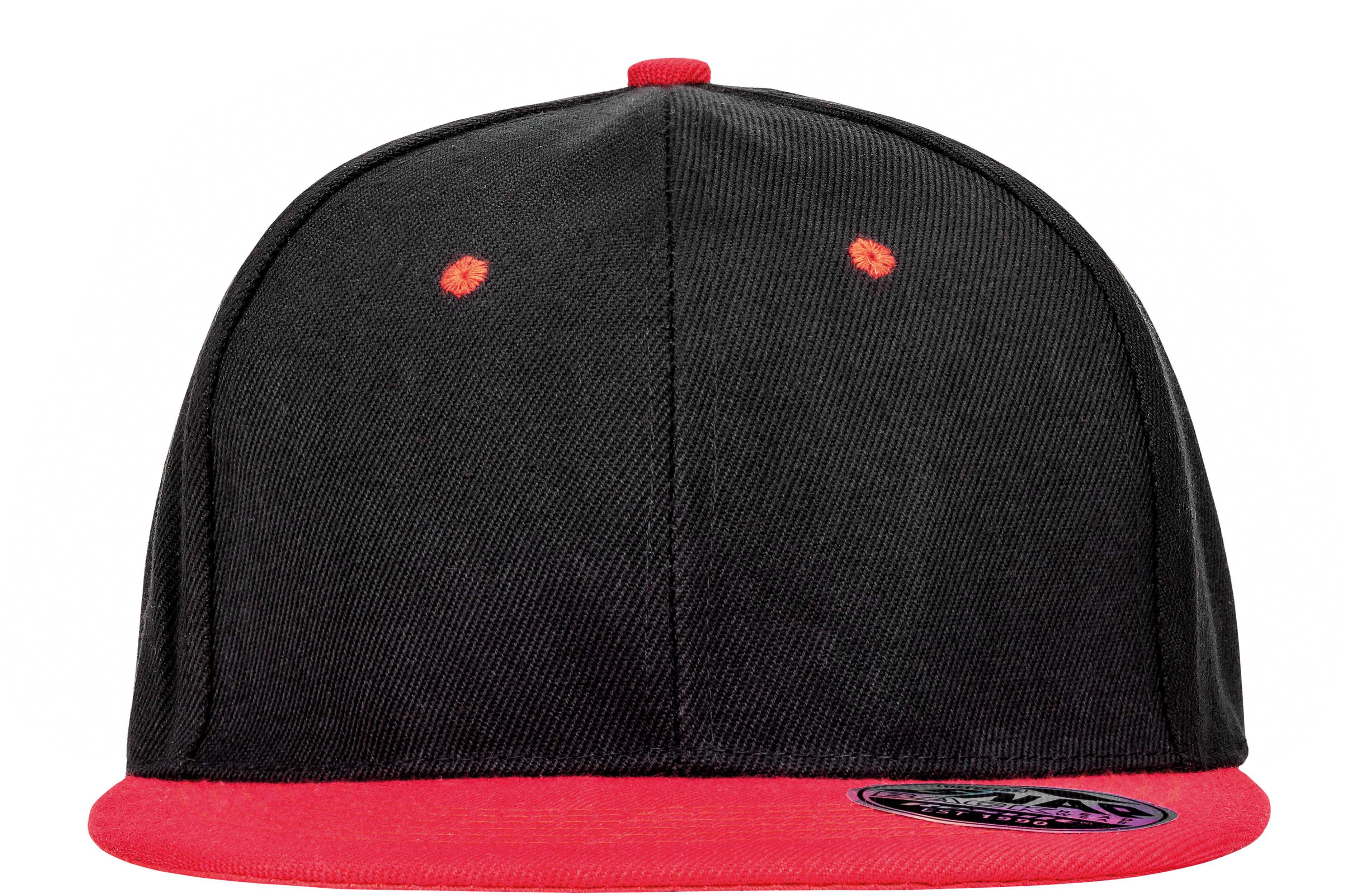 Gorra bicolor Bronx Black / Red