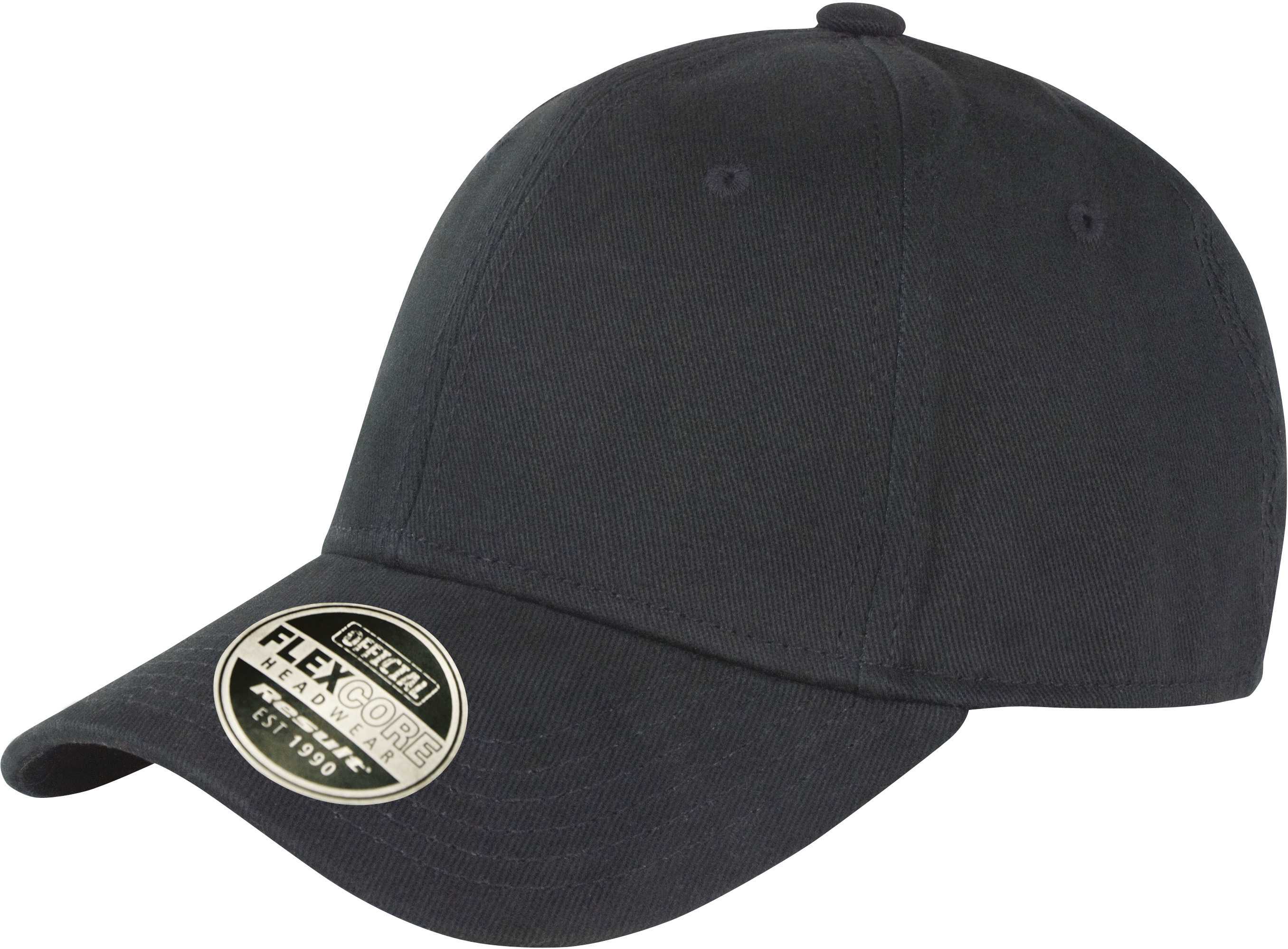Gorra Kansas Flex - 6 paneles Black