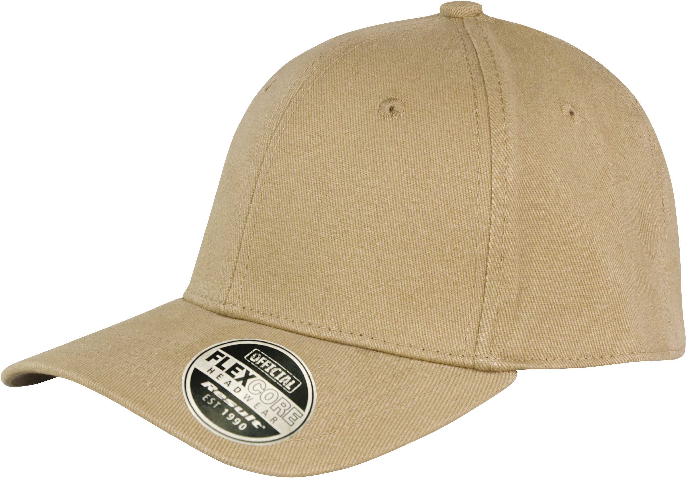 Gorra Kansas Flex - 6 paneles Khaki Beige