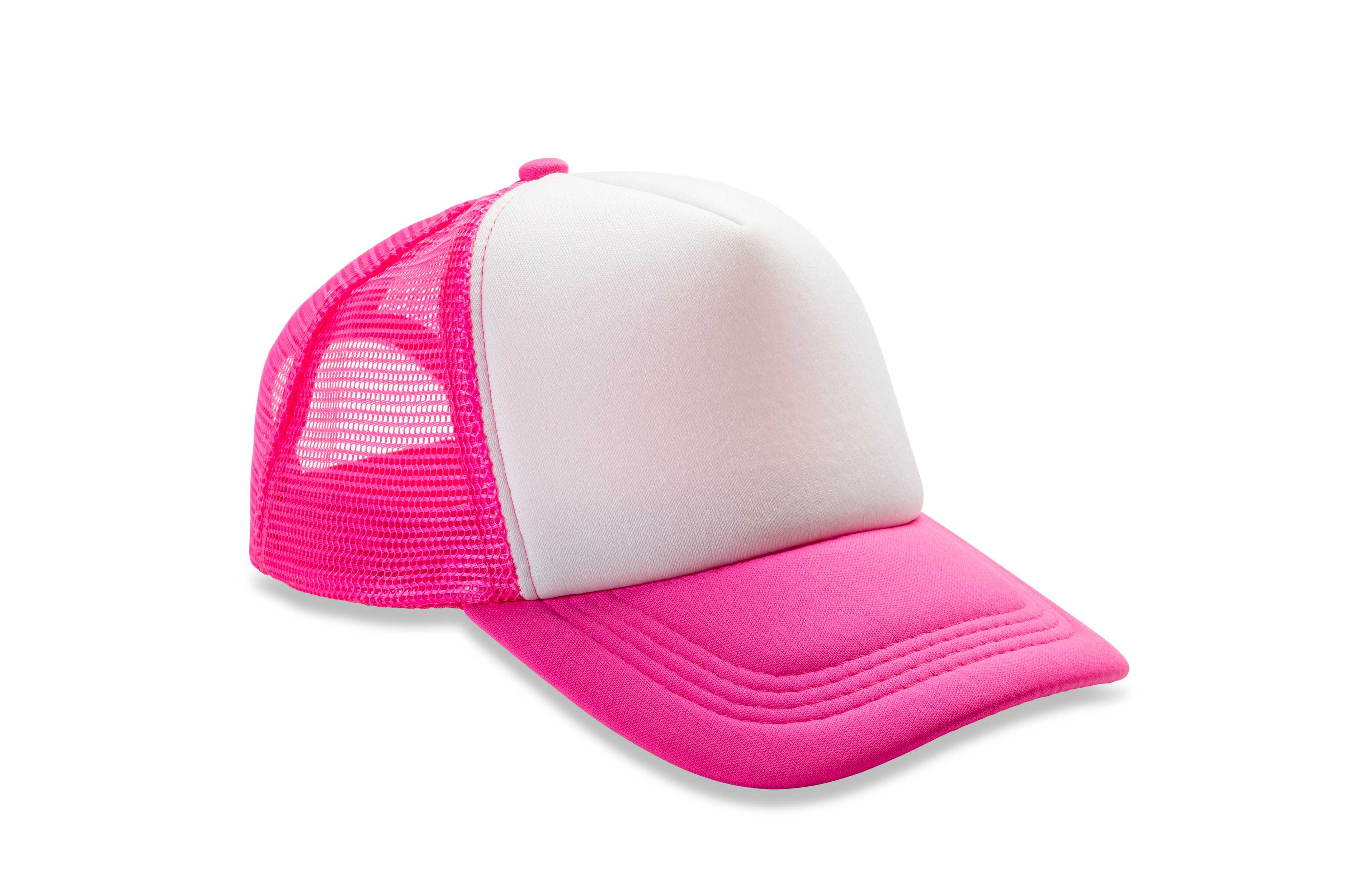 Gorra Trucker Detroit Pink / White