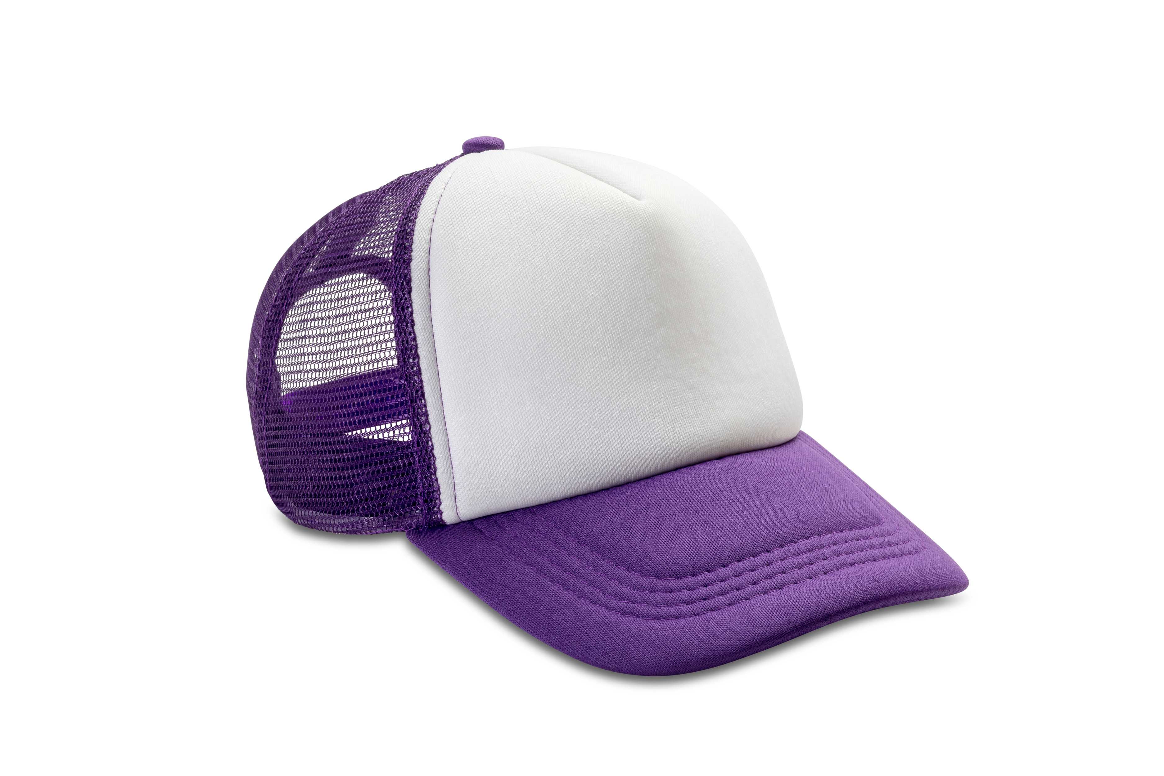 Gorra Trucker Detroit Purple / White