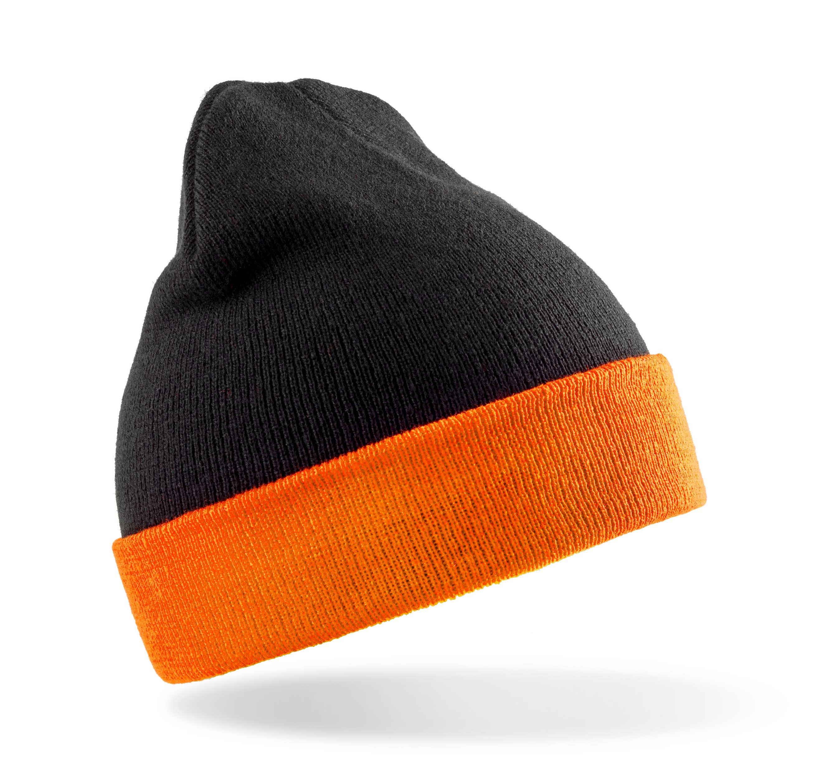 Gorro clásico - Material reciclado Black / Orange