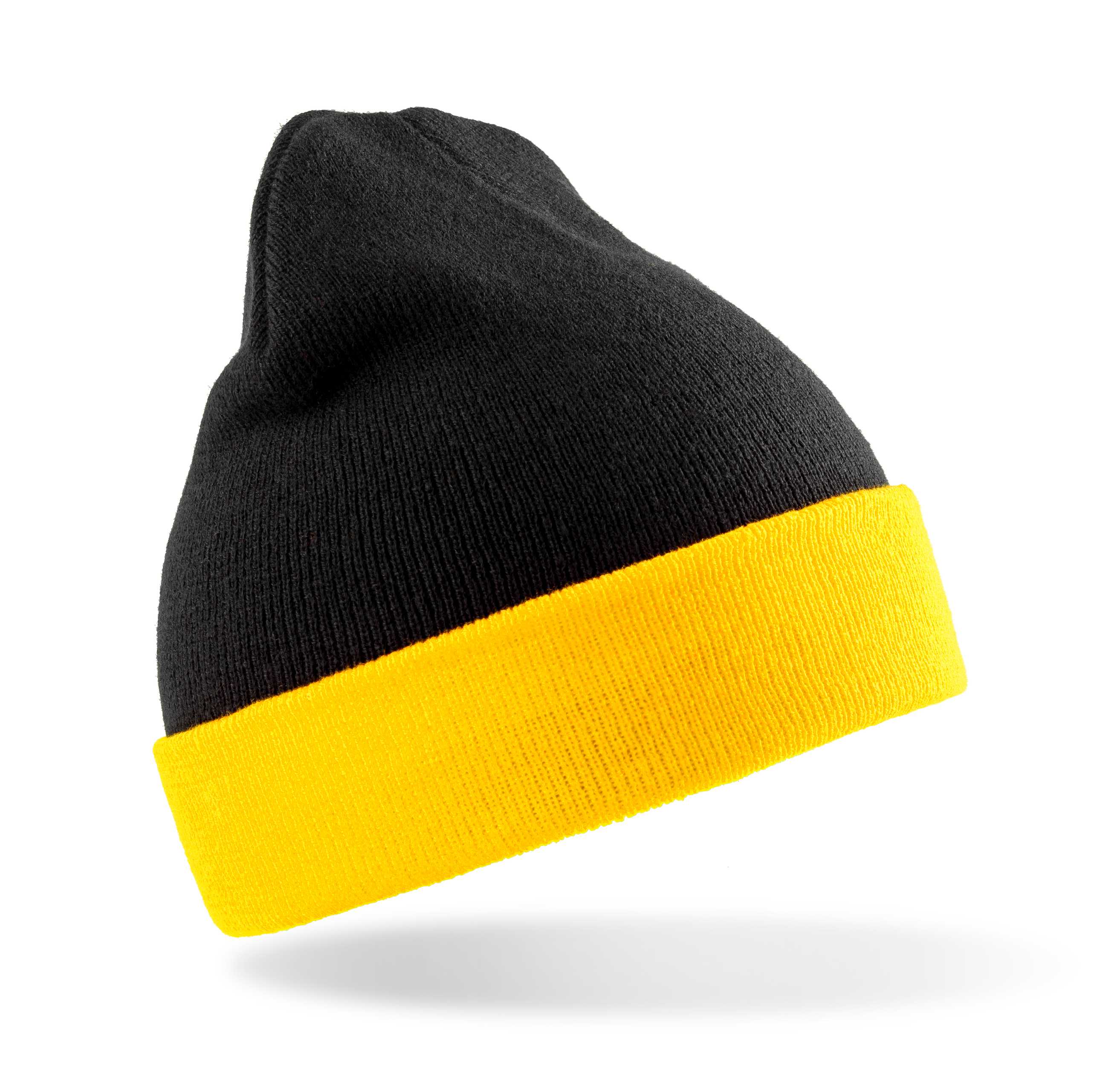 Gorro clásico - Material reciclado Black / Yellow